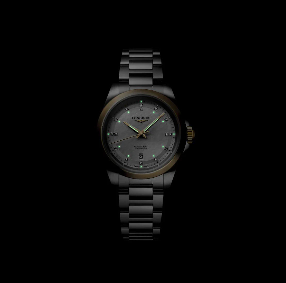 Longines Conquest 30mm Watch with Diamonds - Image 4