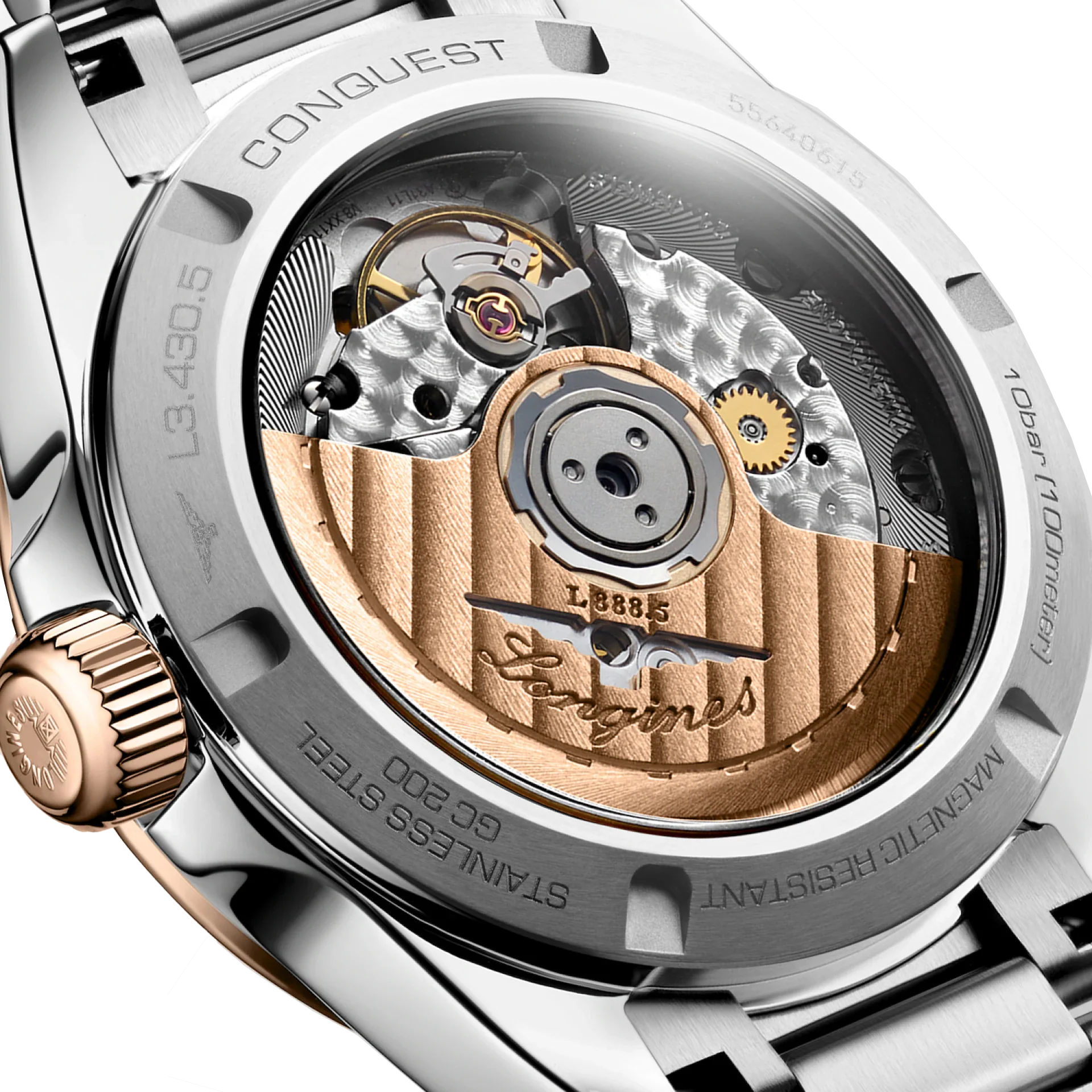 Longines Conquest 34mm Watch with Midnight Blue Dial - Image 3