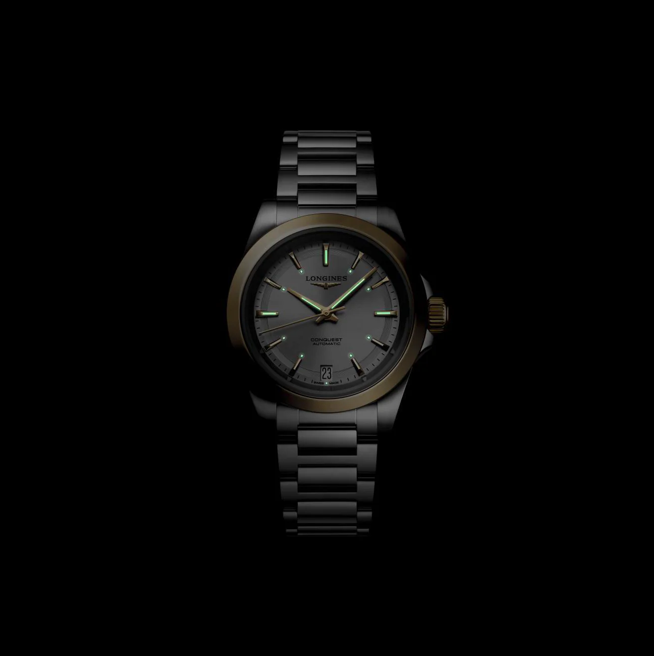 Longines Conquest 34mm Watch with Silver Dial - Image 4