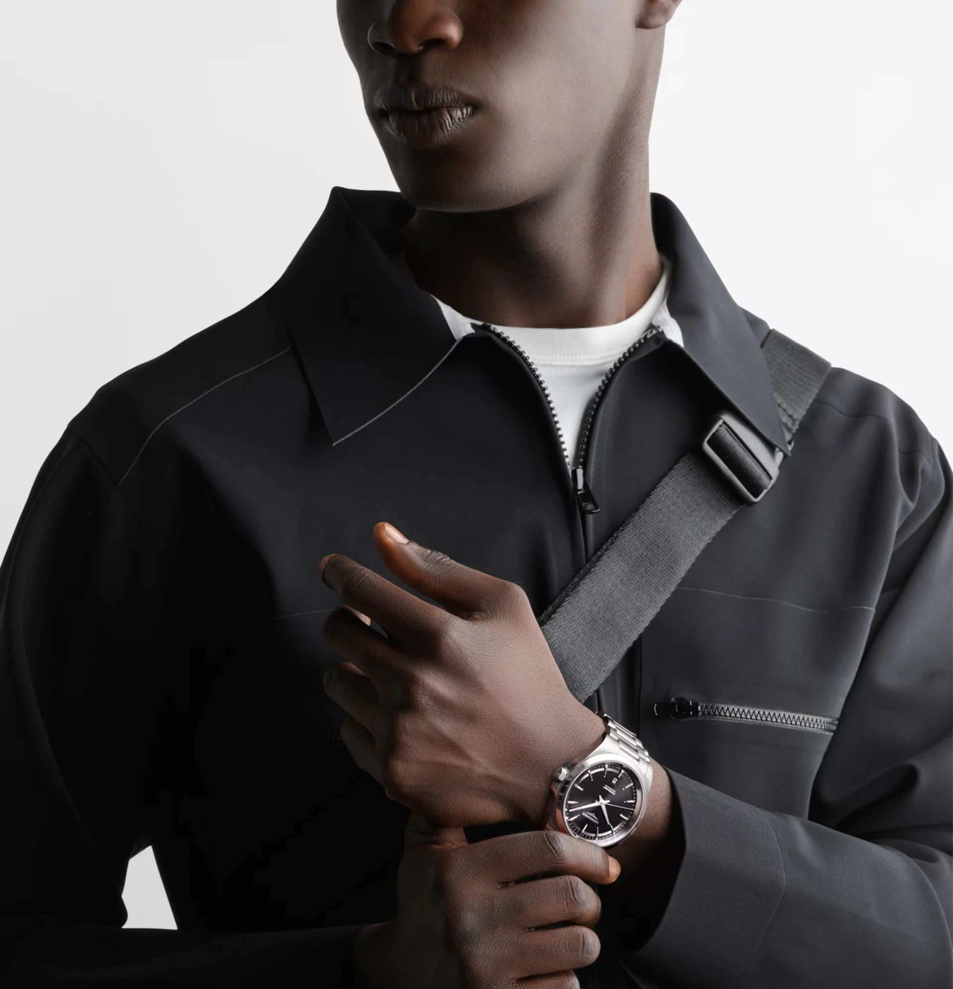 Longines Conquest 41mm Watch with Black Dial - Image 2