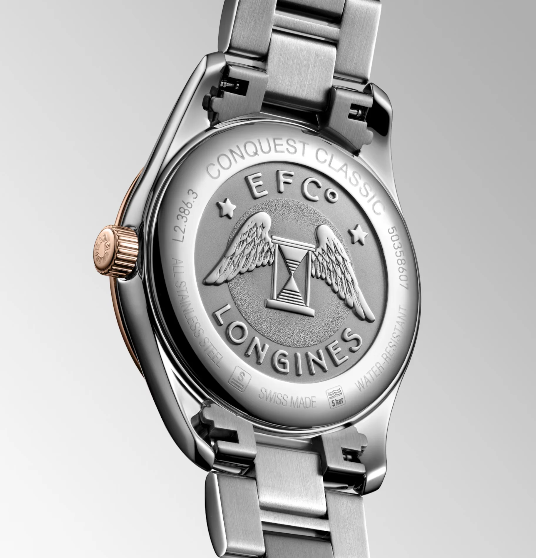 Longines Conquest Classic 34mm Watch with Mother of Pearl Dial - Image 2