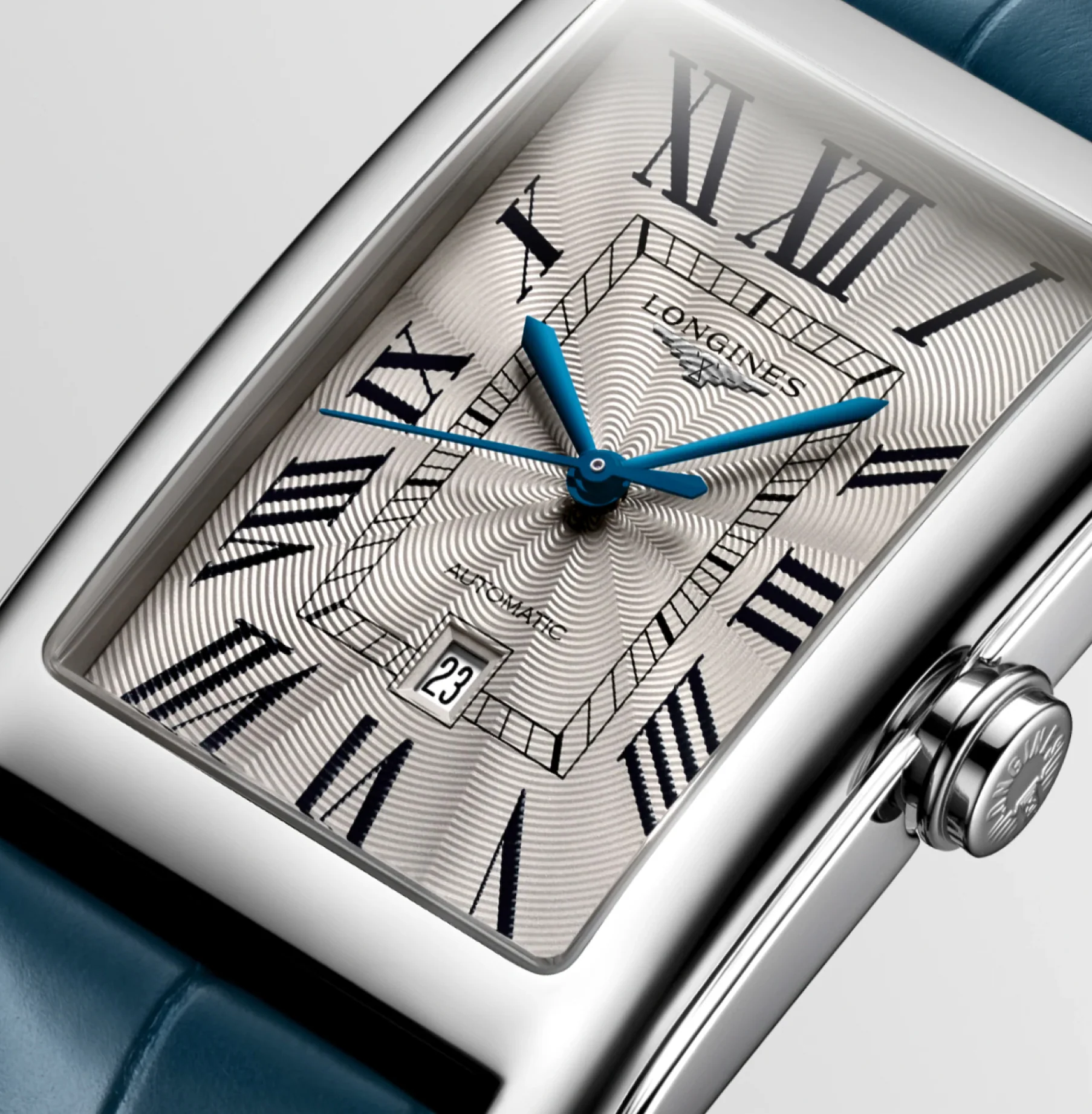 Longines DolceVita Watch with Silver Flinqué Dial - Image 2