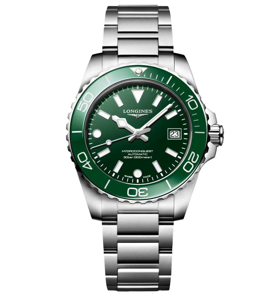 Longines Hydroconquest 39mm with Green Dial
