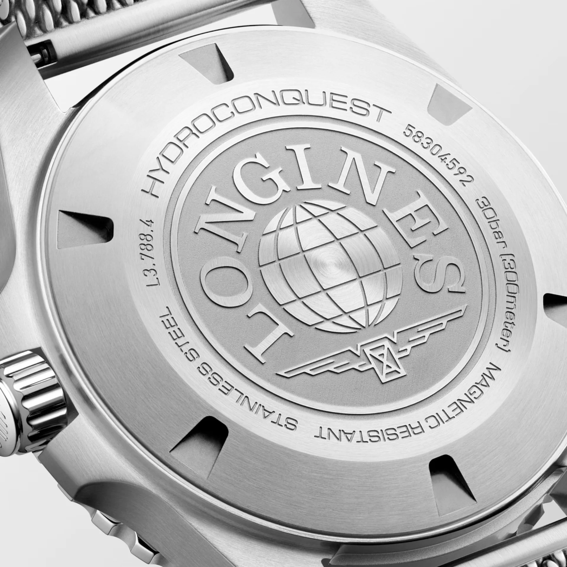Longines Hydroconquest 42mm Watch with Frosted Blue Dial - Image 3