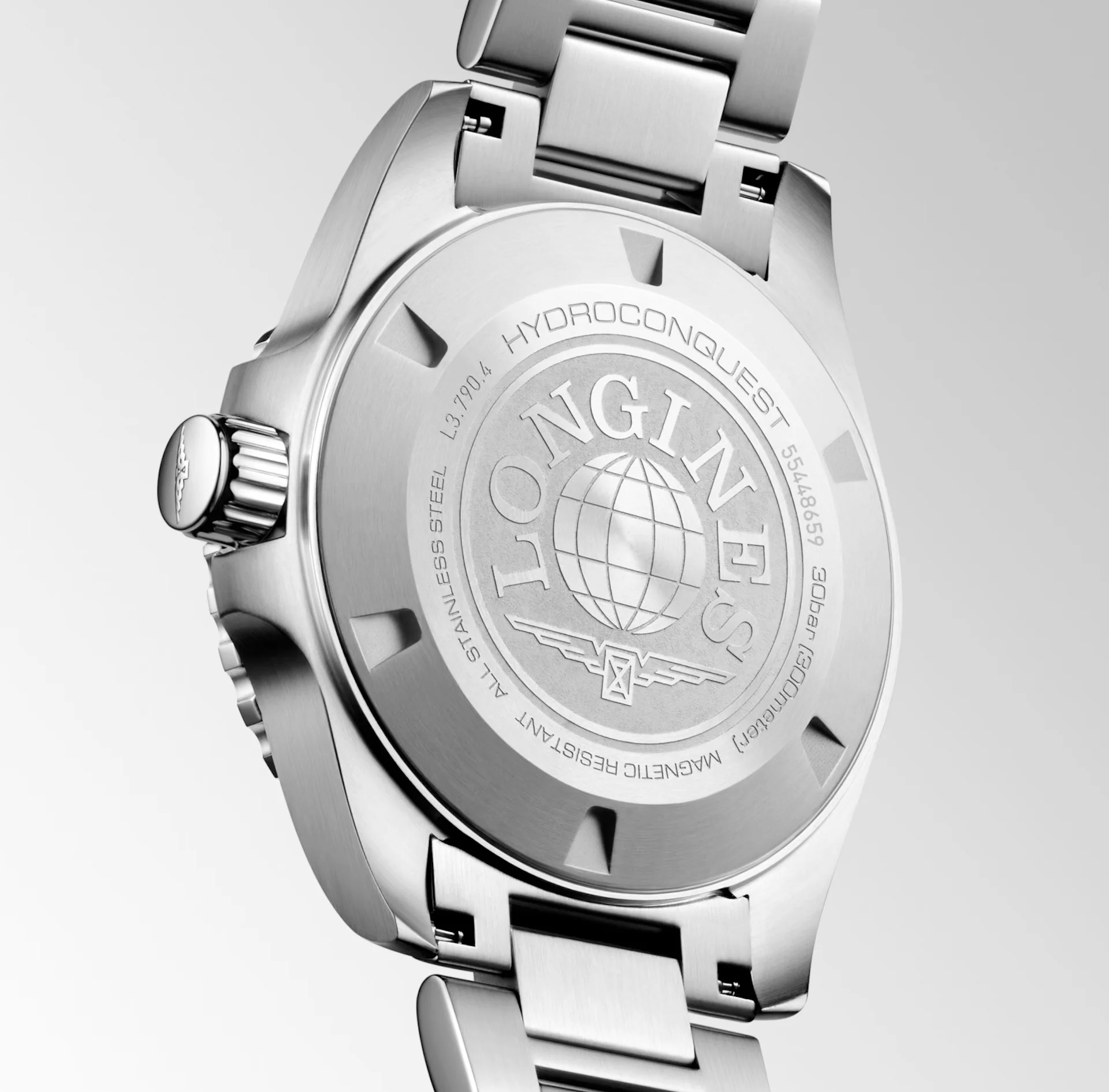 Longines Hydroconquest GMT 41mm Watch with Sunray Brown Dial - Image 2