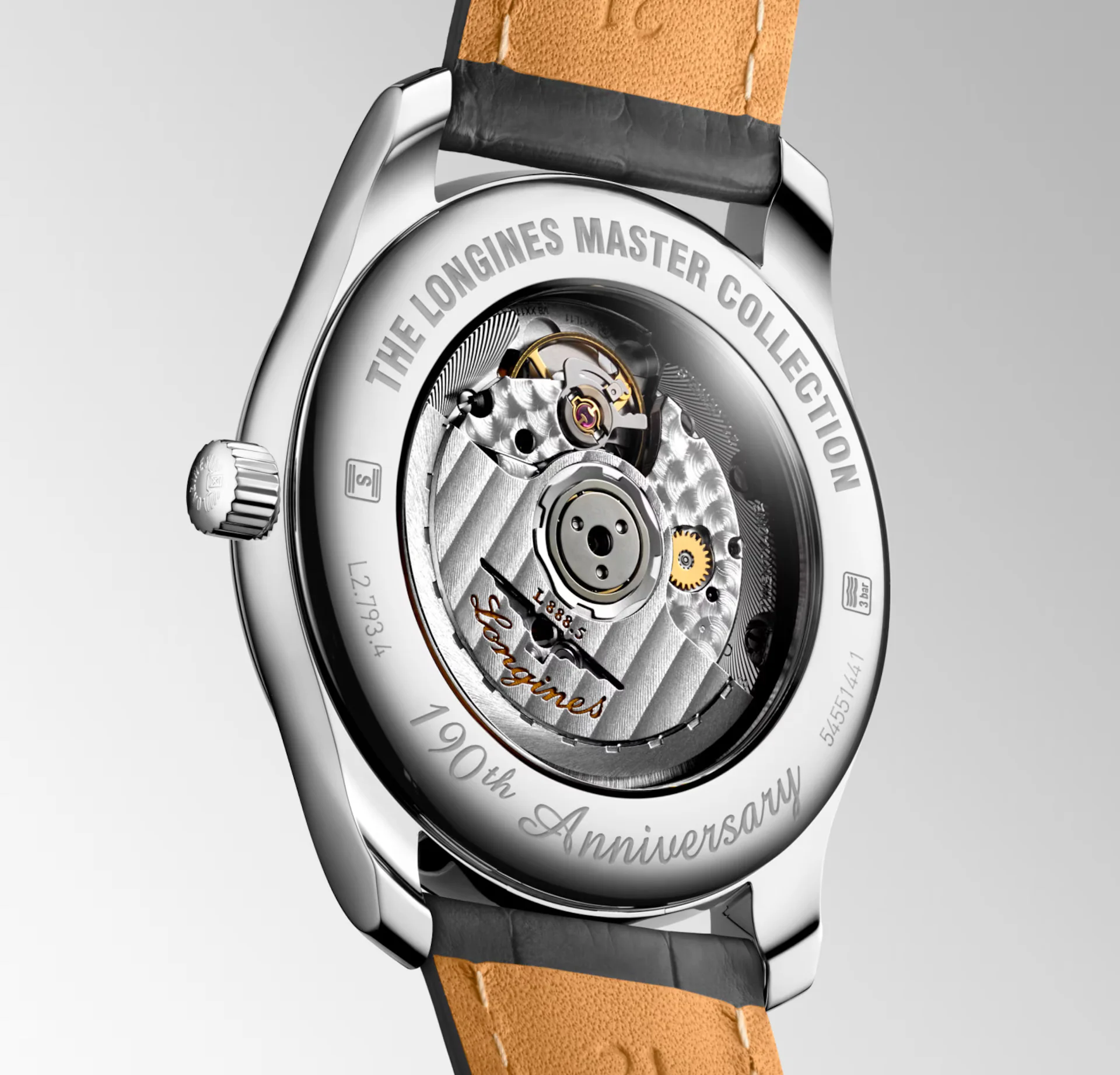 Longines Master 40mm Watch with Silver Dial - Image 2