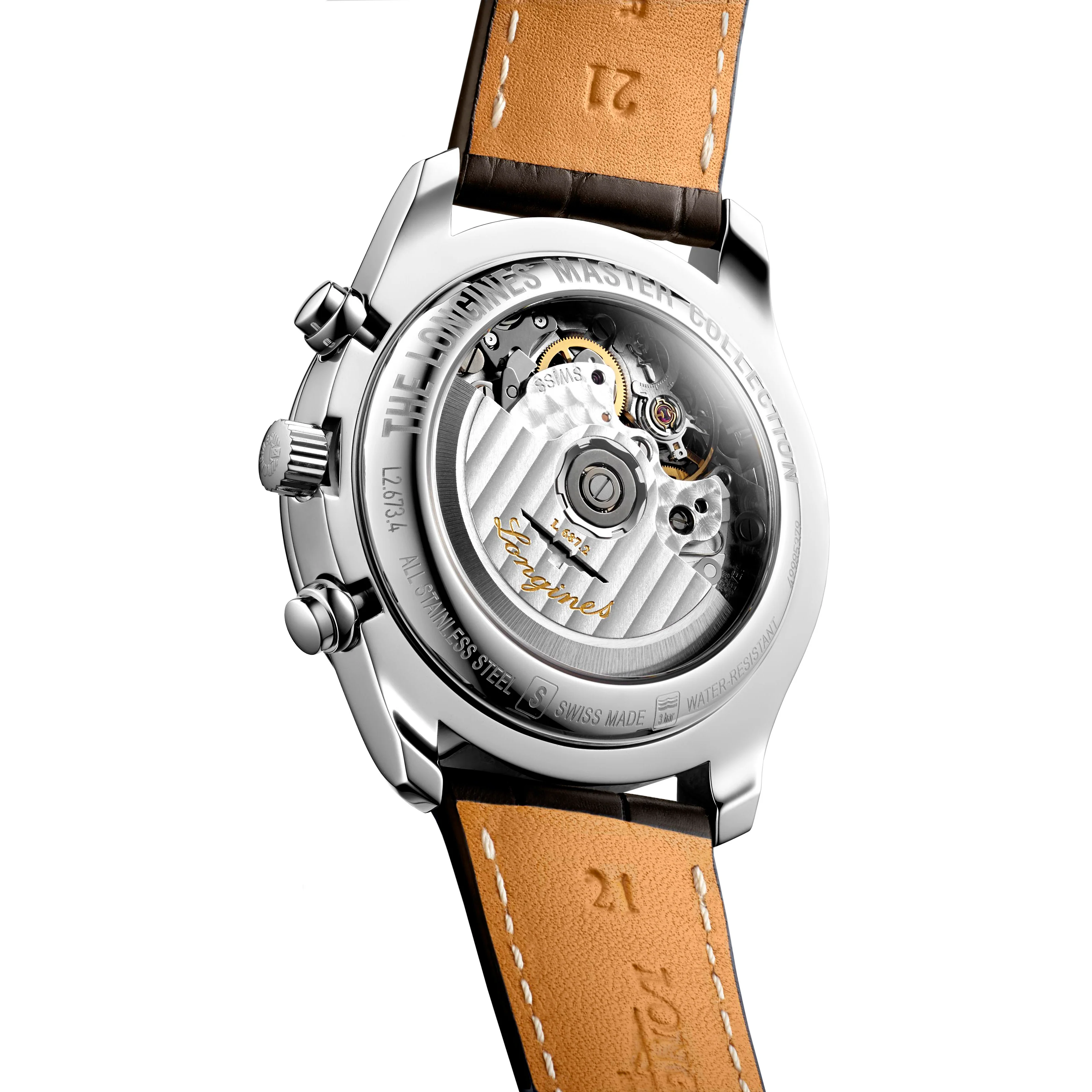 Longines Master Collection 40mm Moon Phase Chronograph Gent's Watch - Image 3