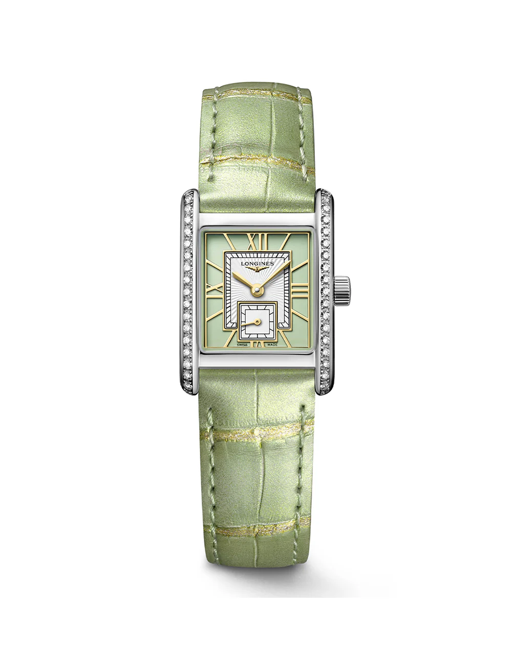 Longines Mini DolceVita 29mm Watch with Green Dial