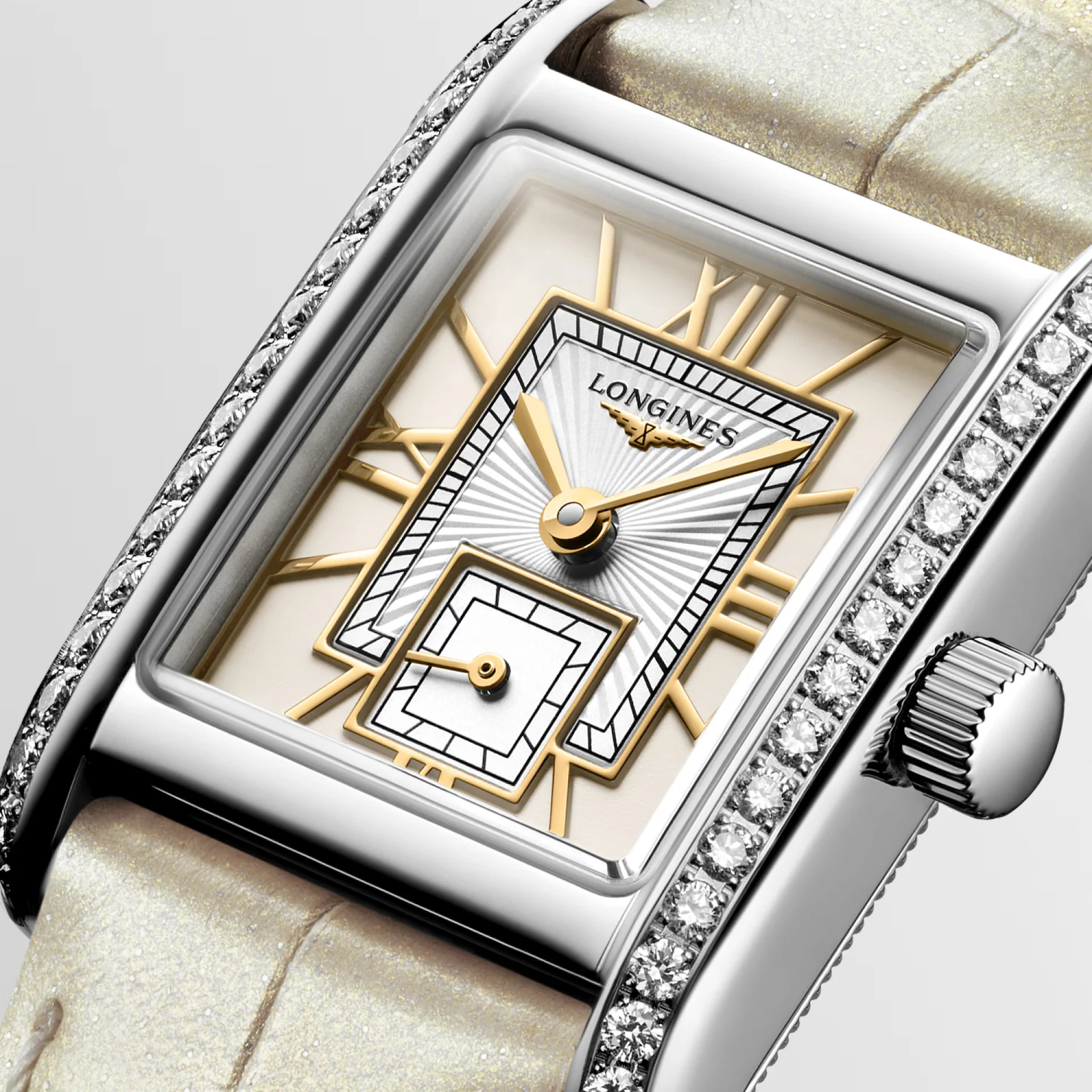 Longines Mini DolceVita 29mm Watch with Ivory Dial - Image 2