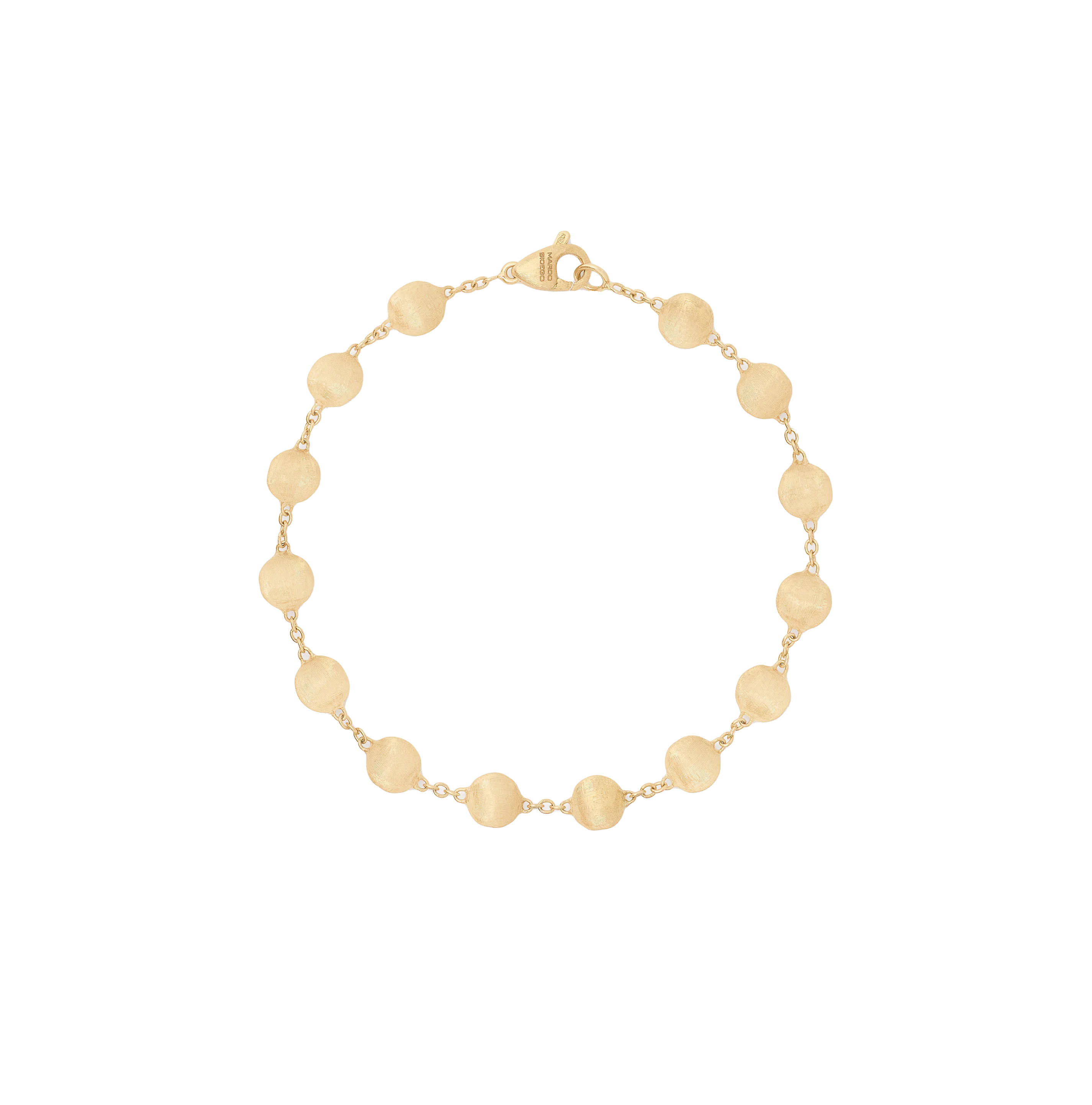 Marco Bicego Africa Yellow Gold Hand Engraved Bracelet