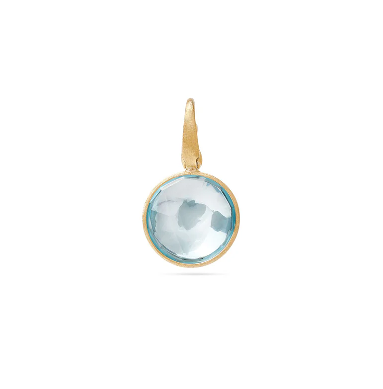 Marco Bicego Jaipur Yellow Gold Blue Topaz Pendant