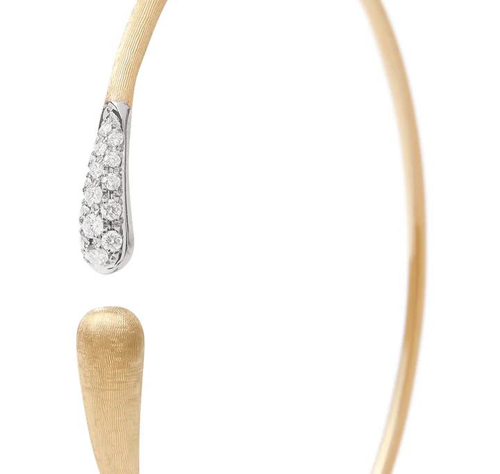 Marco Bicego Lucia Mixed Metals Diamond Kissing Cuff - Image 2