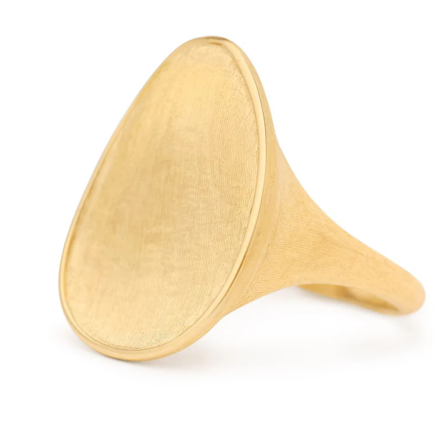 Marco Bicego Lunaria Yellow Gold Small Cocktail Ring - Image 2