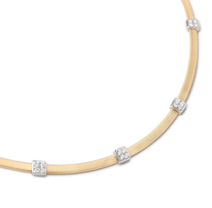 Marco Bicego Masai Mixed Metals 5 Station Necklace - Image 2