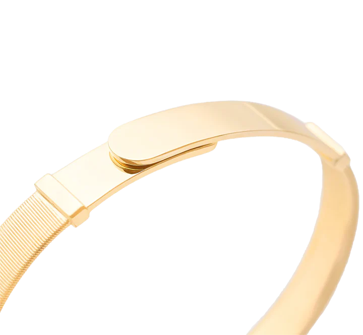 Marco Bicego Masai Yellow Gold Handmade Coil Bangle - Image 2
