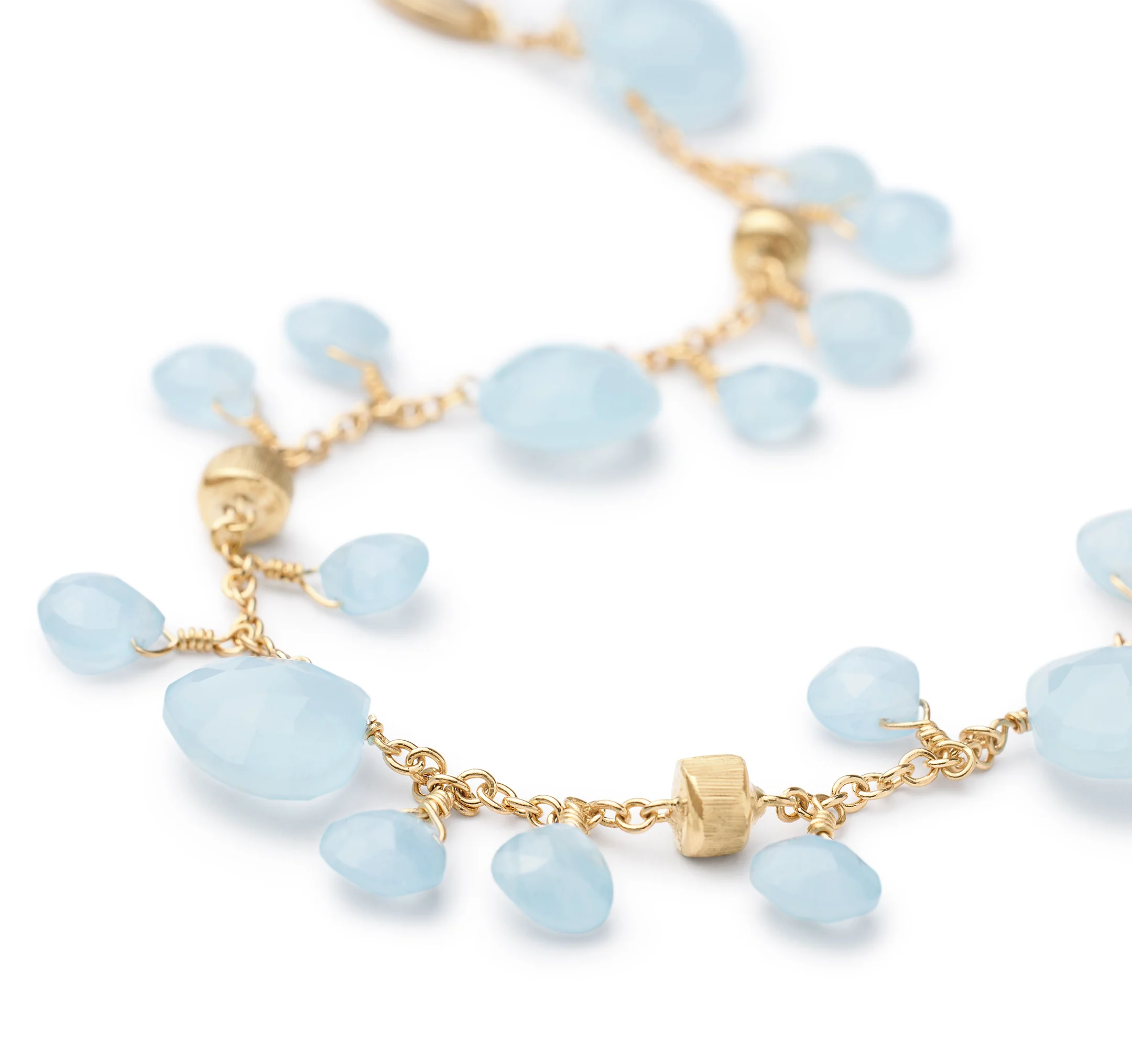 Marco Bicego Paradise Single Strand Aquamarine Bracelet - Image 2