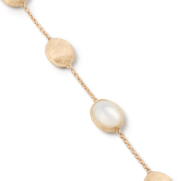 Marco Bicego Siviglia Yellow Gold and Mother of Pearl Bracelet - Image 2