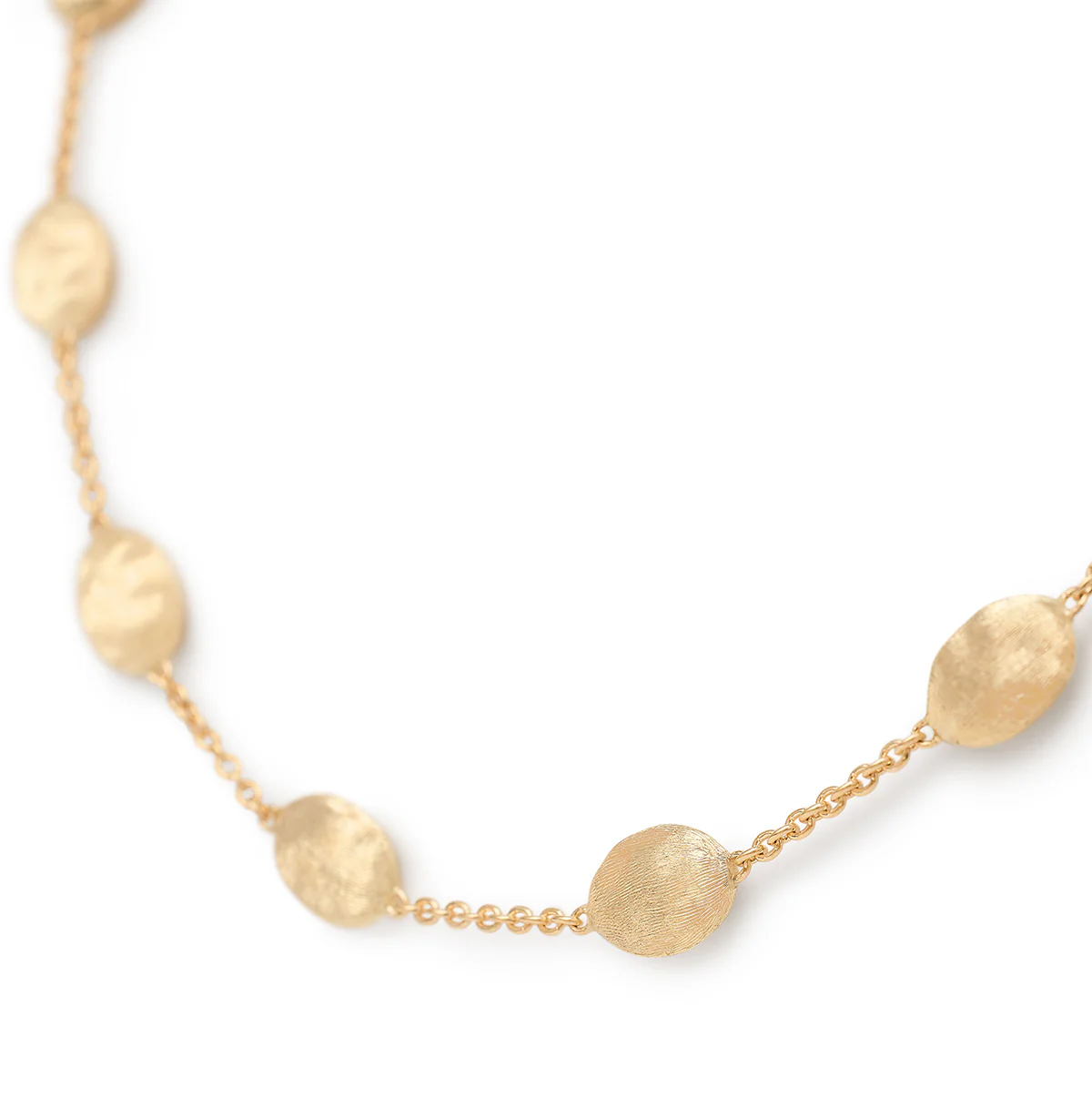 Marco Bicego Siviglia Yellow Gold Medium Bead Necklace - Image 2
