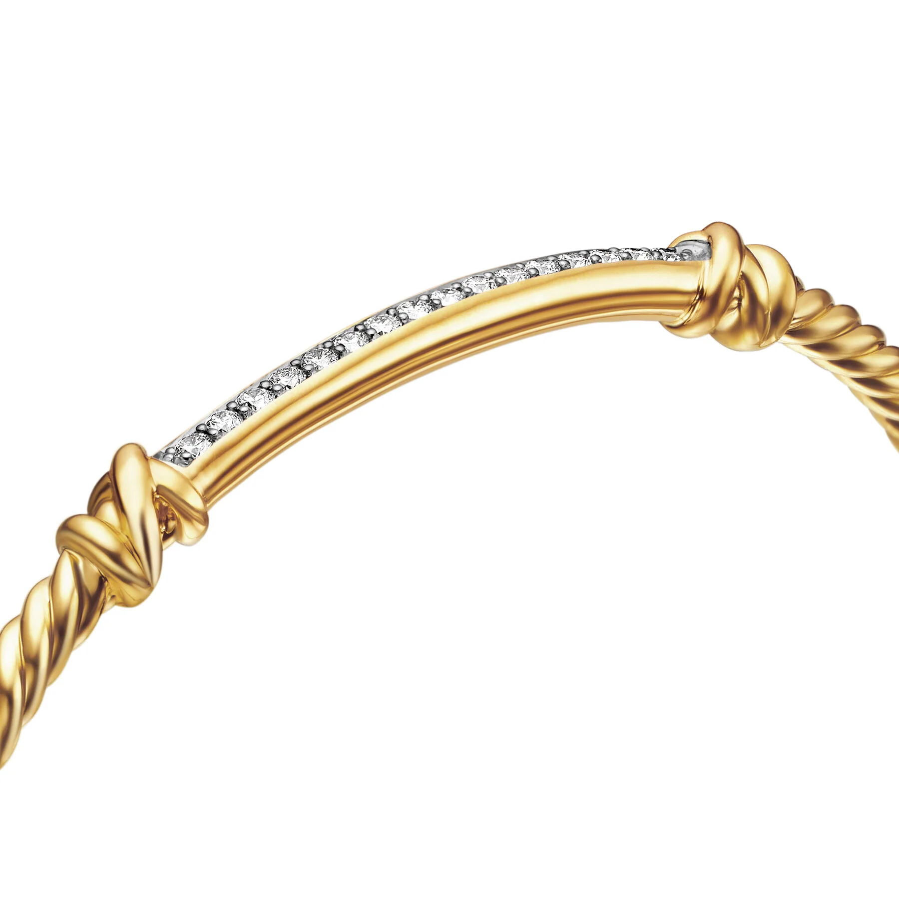 David Yurman The DY Helena Collection Bracelet in 18-Karat Yellow Gold - Image 4
