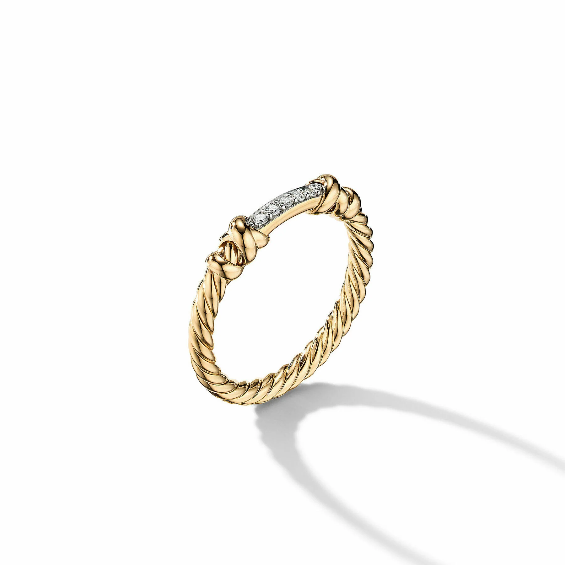 David Yurman The DY Helena Collection Ring in 18-Karat Yellow Gold - Image 3