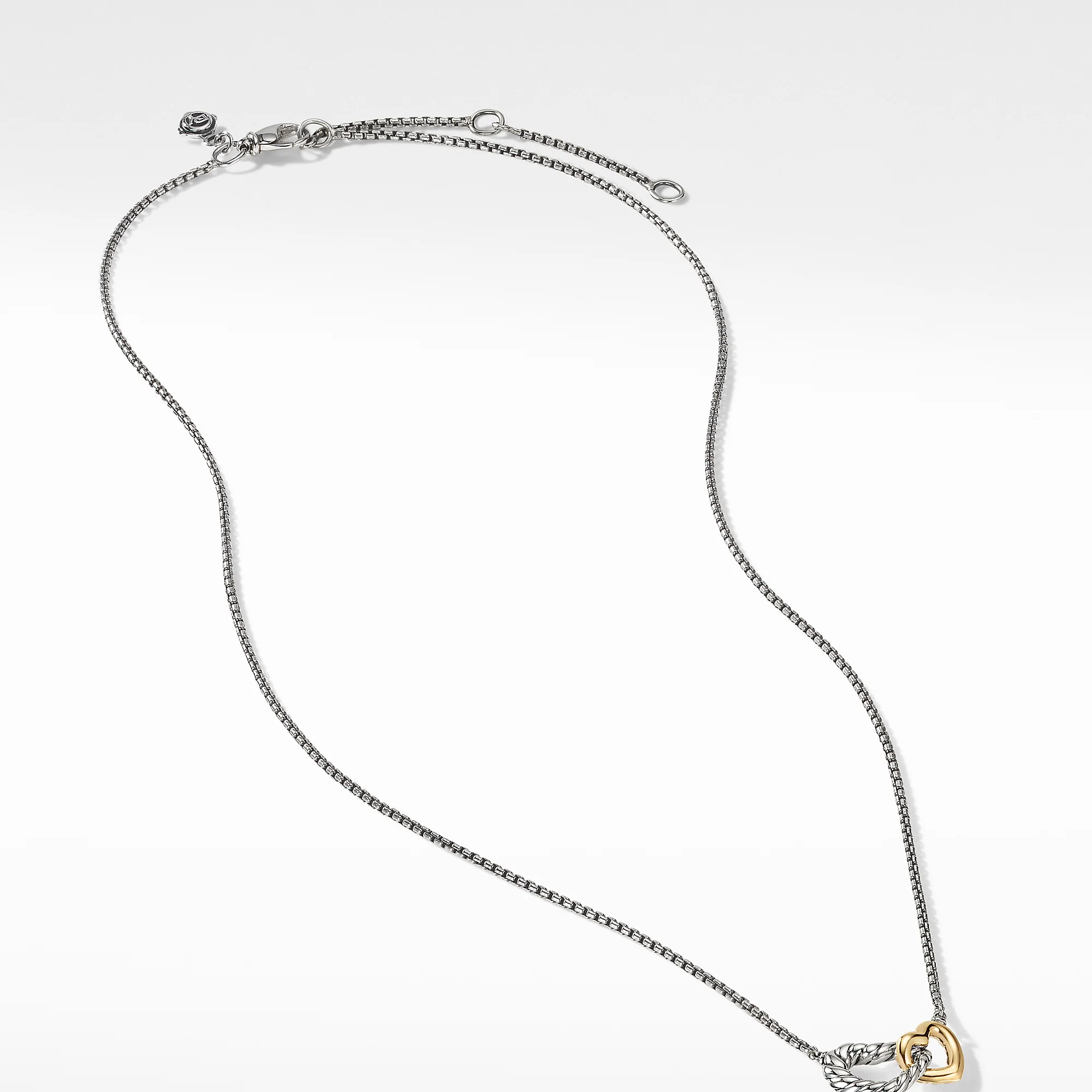 David Yurman The Cable Collectibles® Collection Necklaces & Pendant in Silver and 18-Karat Yellow Gold - Image 2