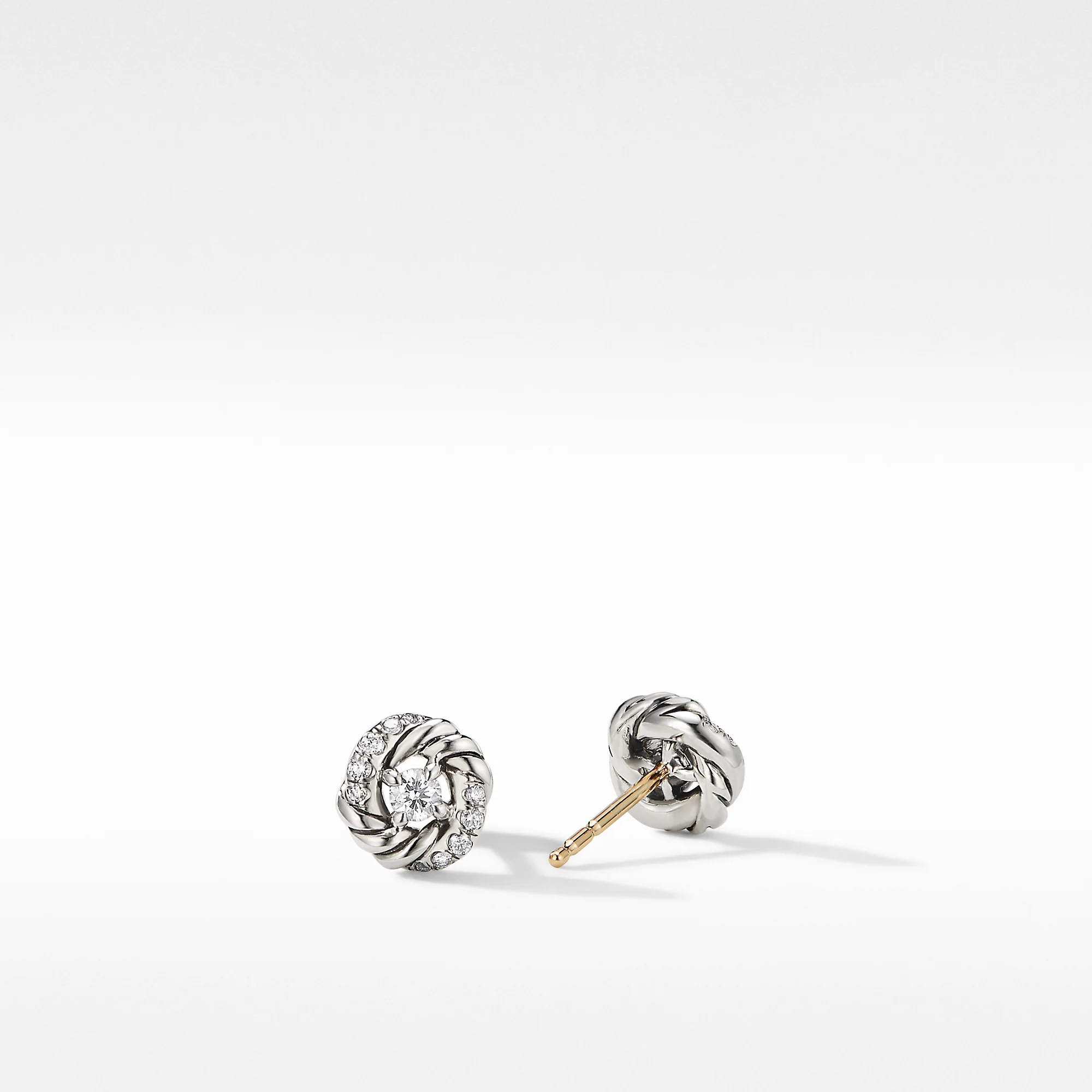 David Yurman The Infinity Collection Earring in Sterling Silver - Image 2