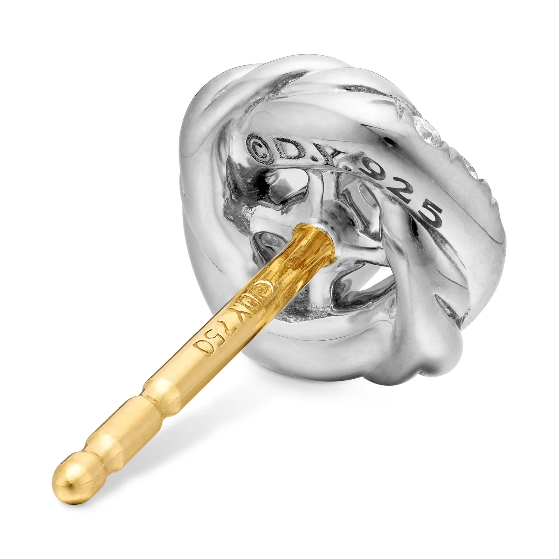 David Yurman The Infinity Collection Earring in Sterling Silver - Image 4
