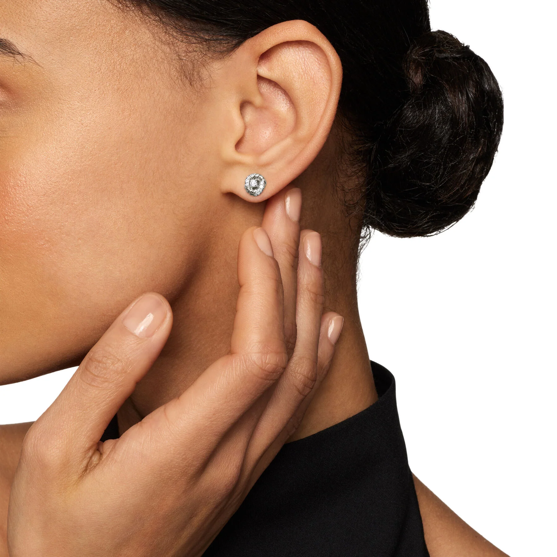 David Yurman The Infinity Collection Earring in Sterling Silver - Image 5