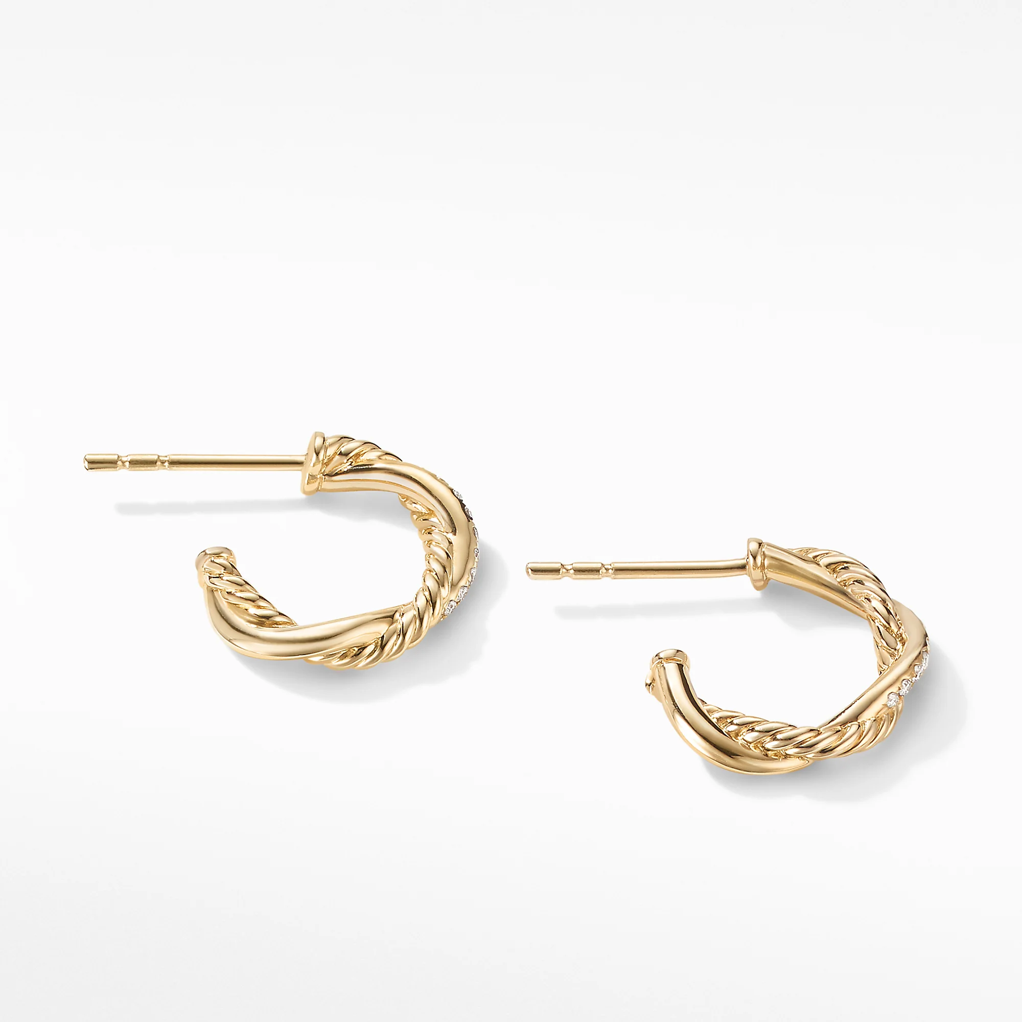 David Yurman The Infinity Collection Earring in 18-Karat Yellow Gold - Image 2