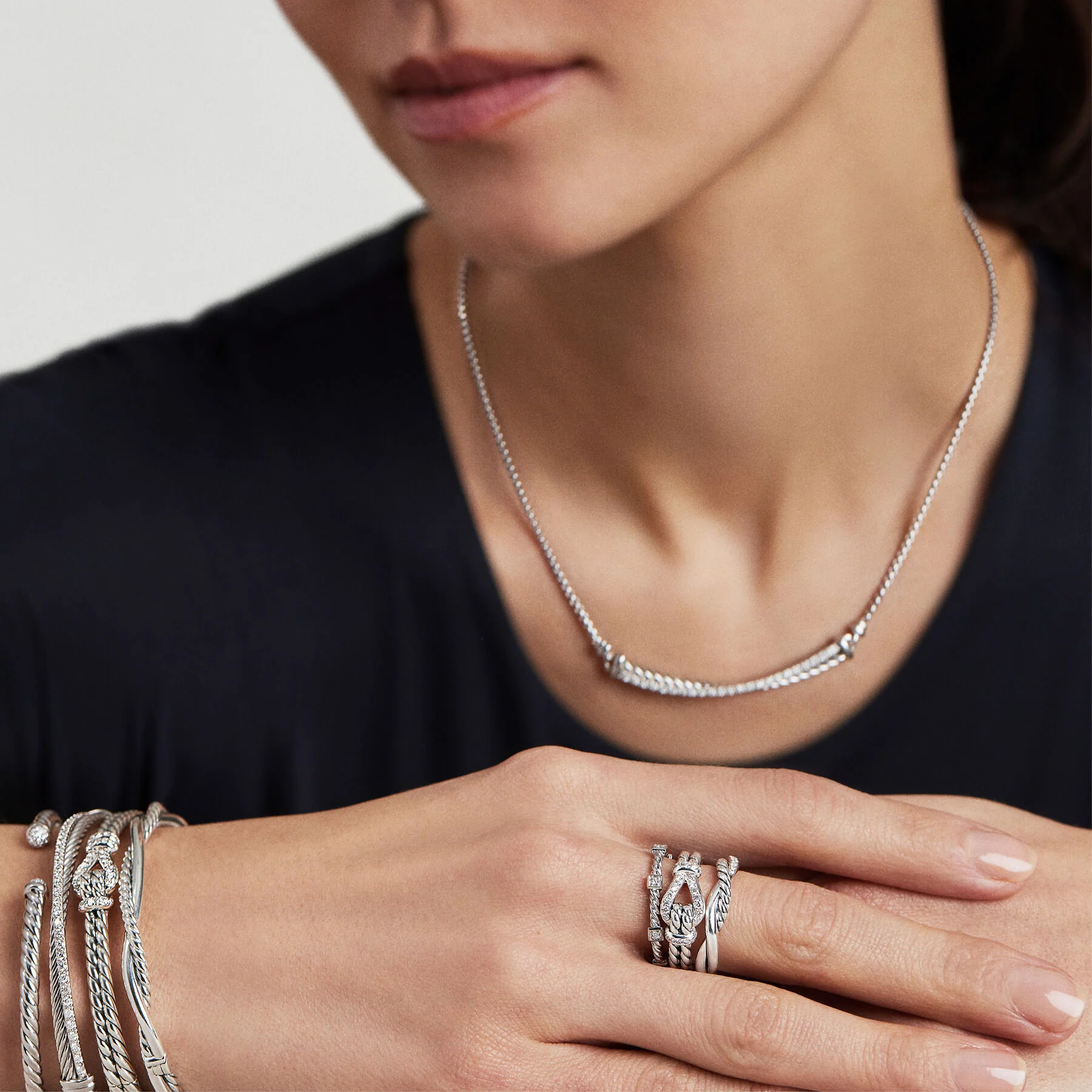 David Yurman The Infinity Collection Bracelet in Sterling Silver - Image 5