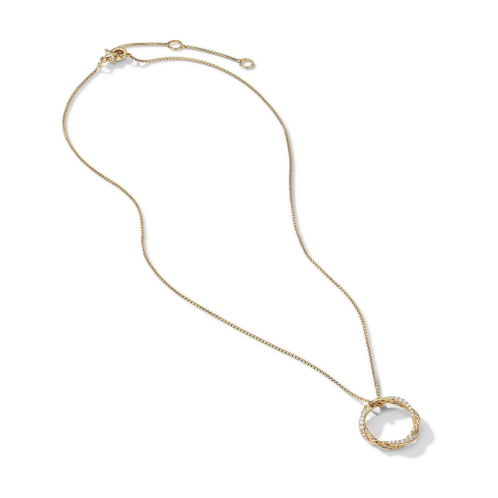 David Yurman The Infinity Collection Necklaces & Pendant in 18-Karat Yellow Gold - Image 2