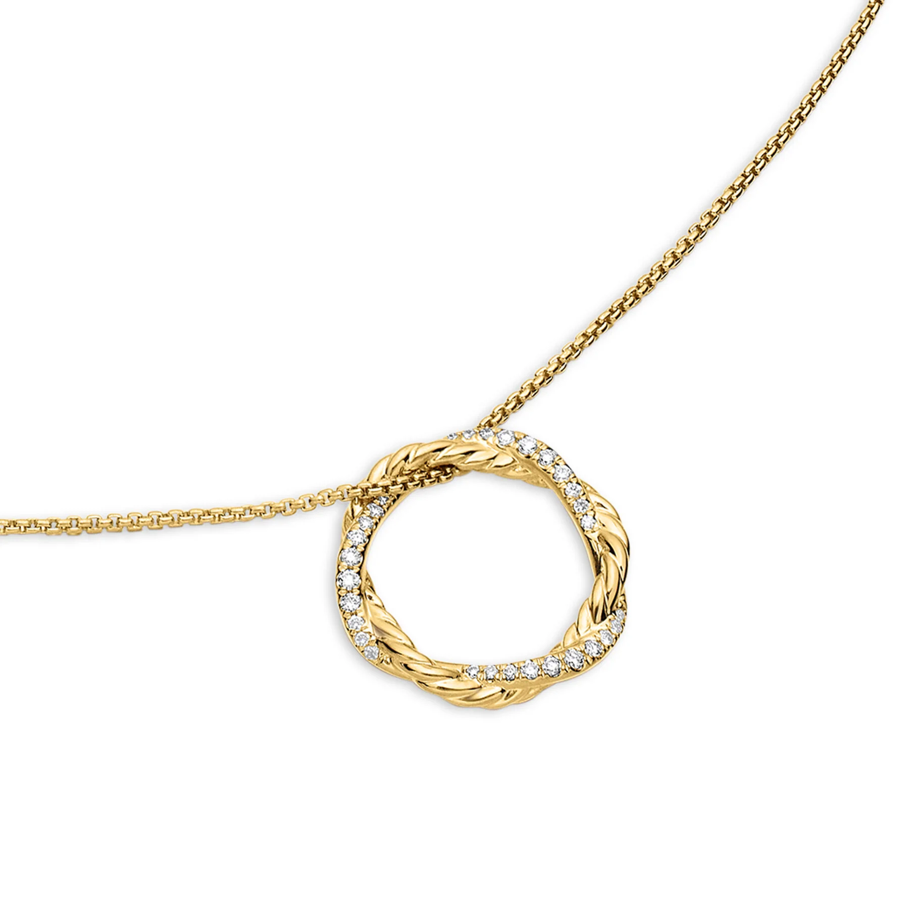 David Yurman The Infinity Collection Necklaces & Pendant in 18-Karat Yellow Gold - Image 4