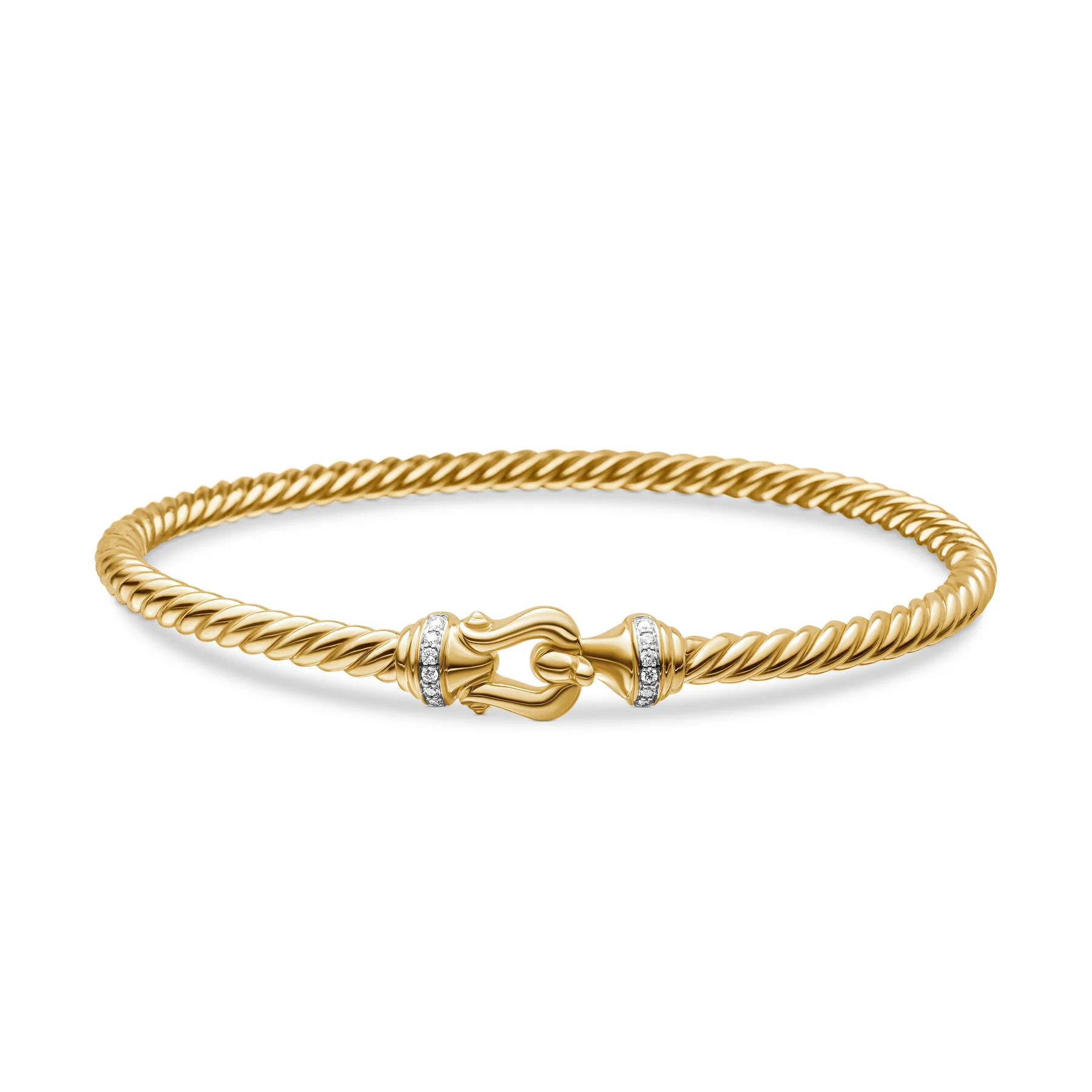 David Yurman The Cable Collection® Bracelet in 18-Karat Yellow Gold - Image 3