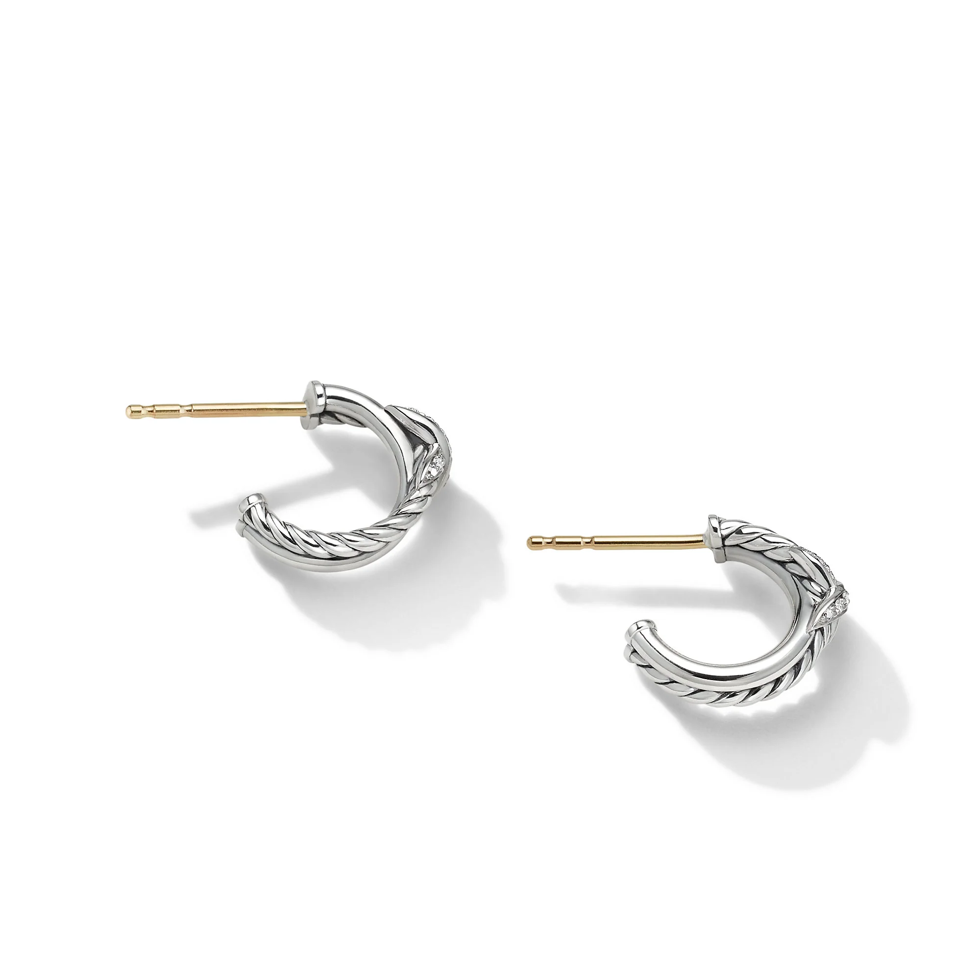 David Yurman The X Collection Earring in Sterling Silver - Image 2