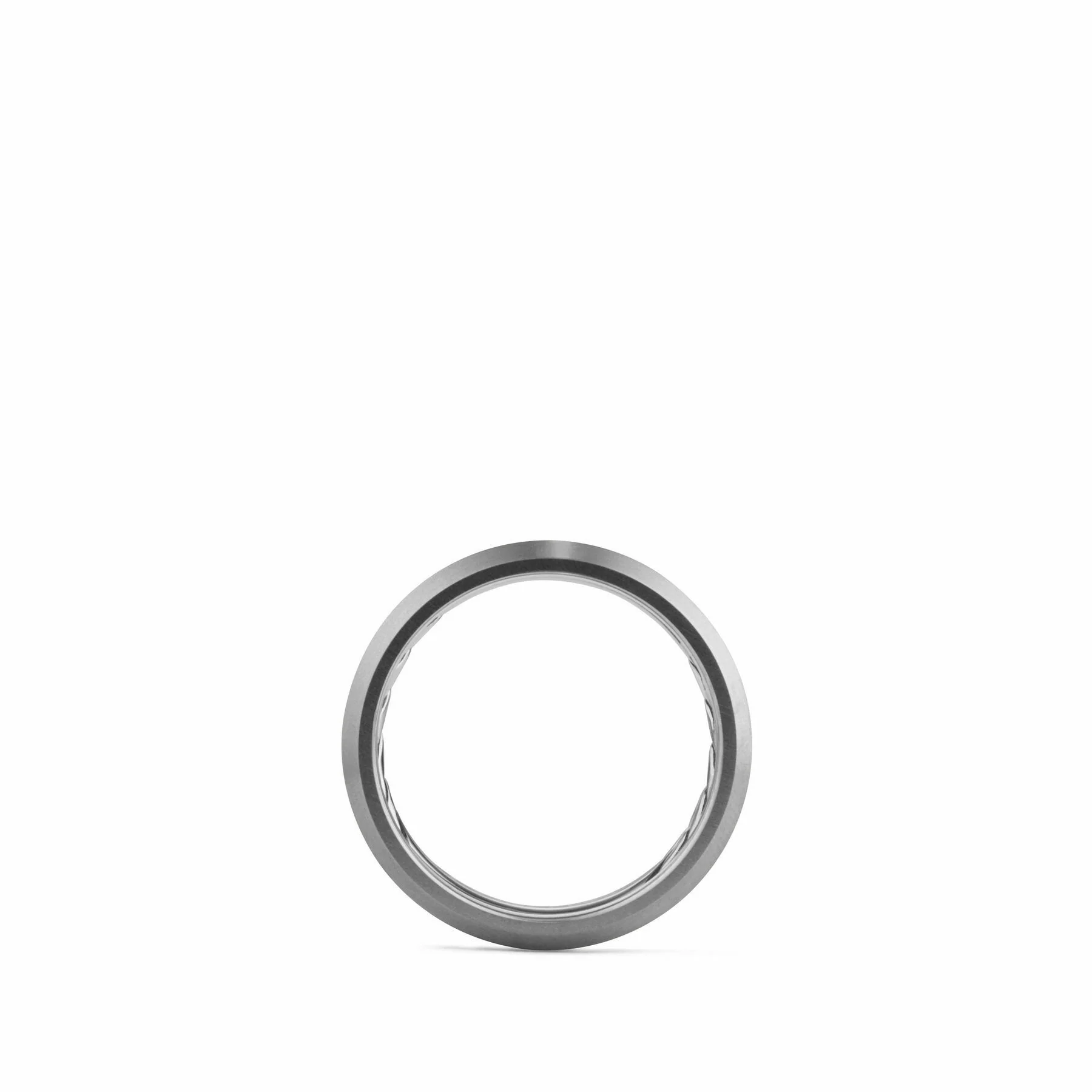 David Yurman The Wedding Collection Ring in Grey Titanium - Image 3