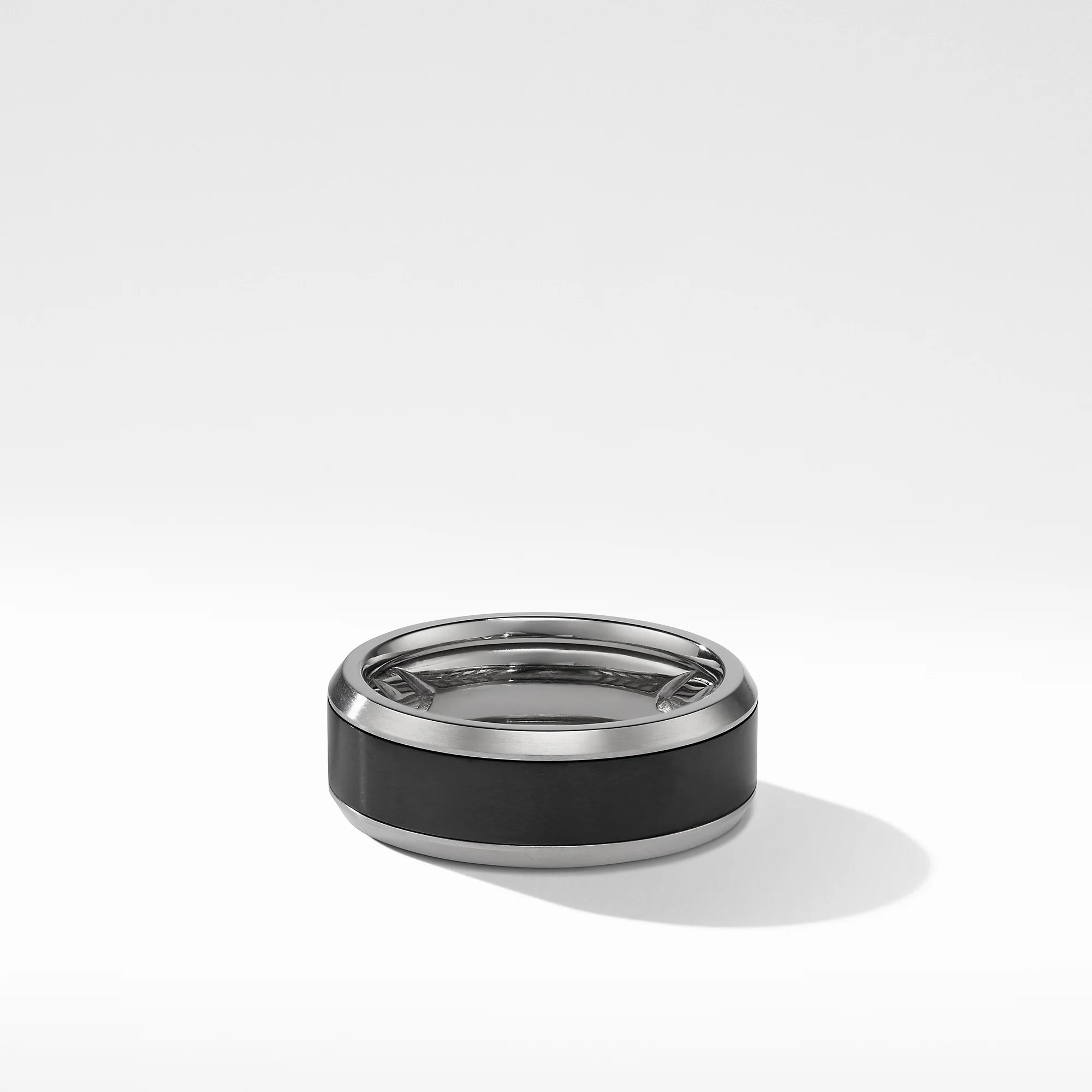 David Yurman Ring in Grey Titanium