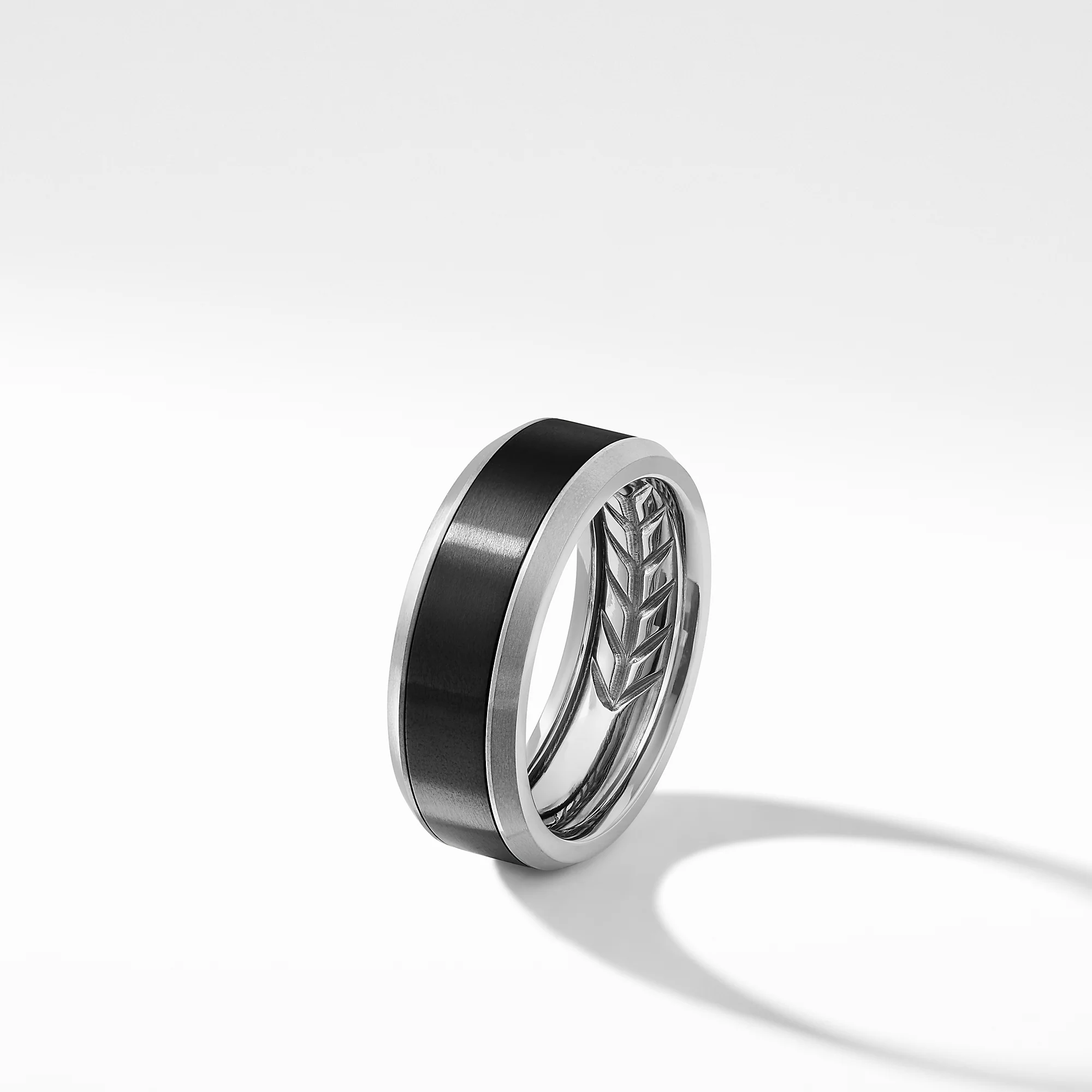 David Yurman Ring in Grey Titanium - Image 3
