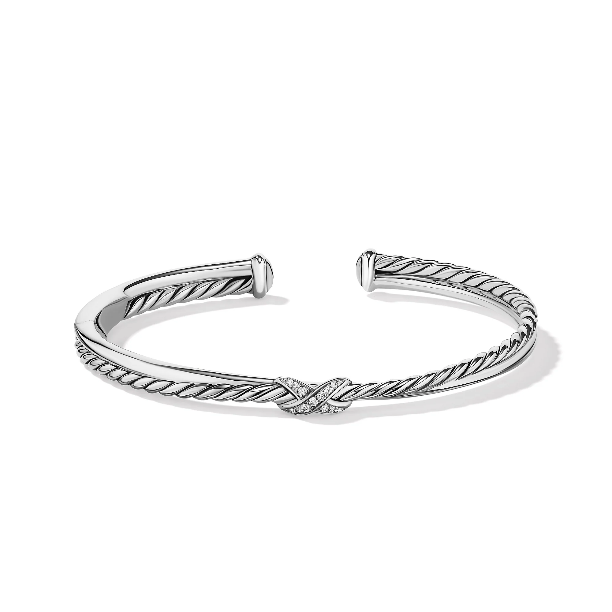 David Yurman The X Collection Bracelet in Sterling Silver - Image 2