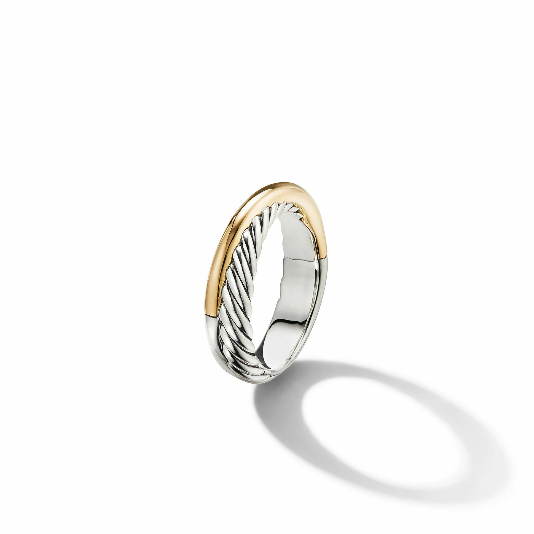 David Yurman   Ring in Silver and 18-Karat Yellow Gold - Image 3