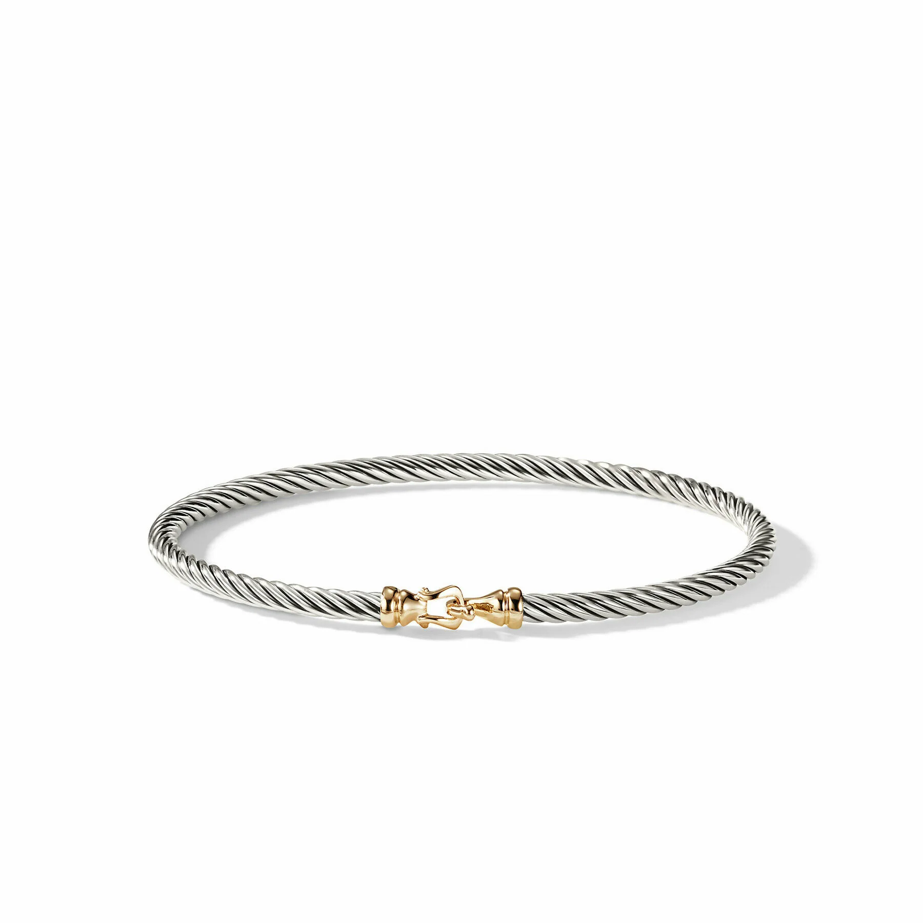 David Yurman  Bracelet in Silver and 18-Karat Yellow Gold - Image 2