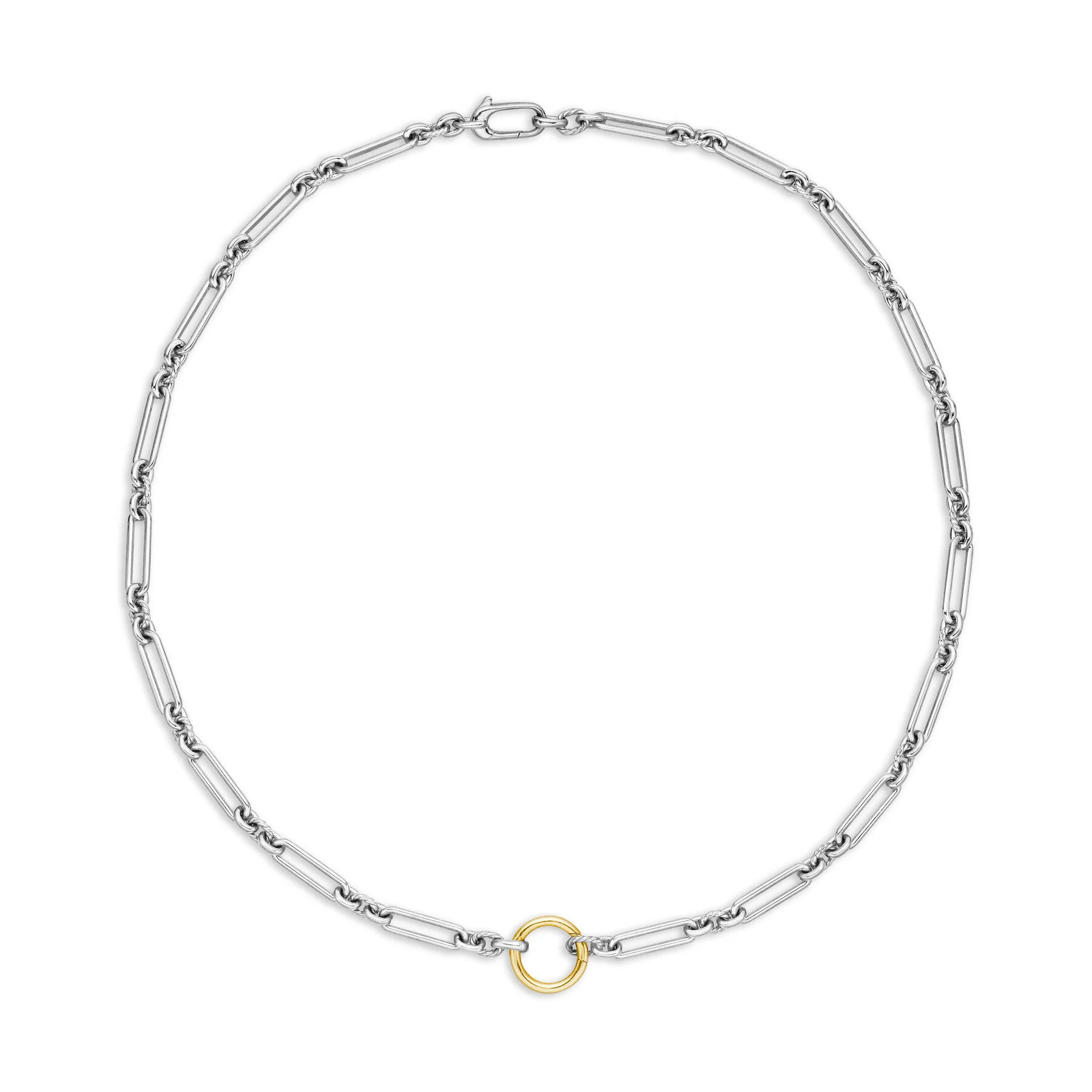 David Yurman The Lexington Collection Necklaces & Pendant in Silver and 18-Karat Yellow Gold - Image 3