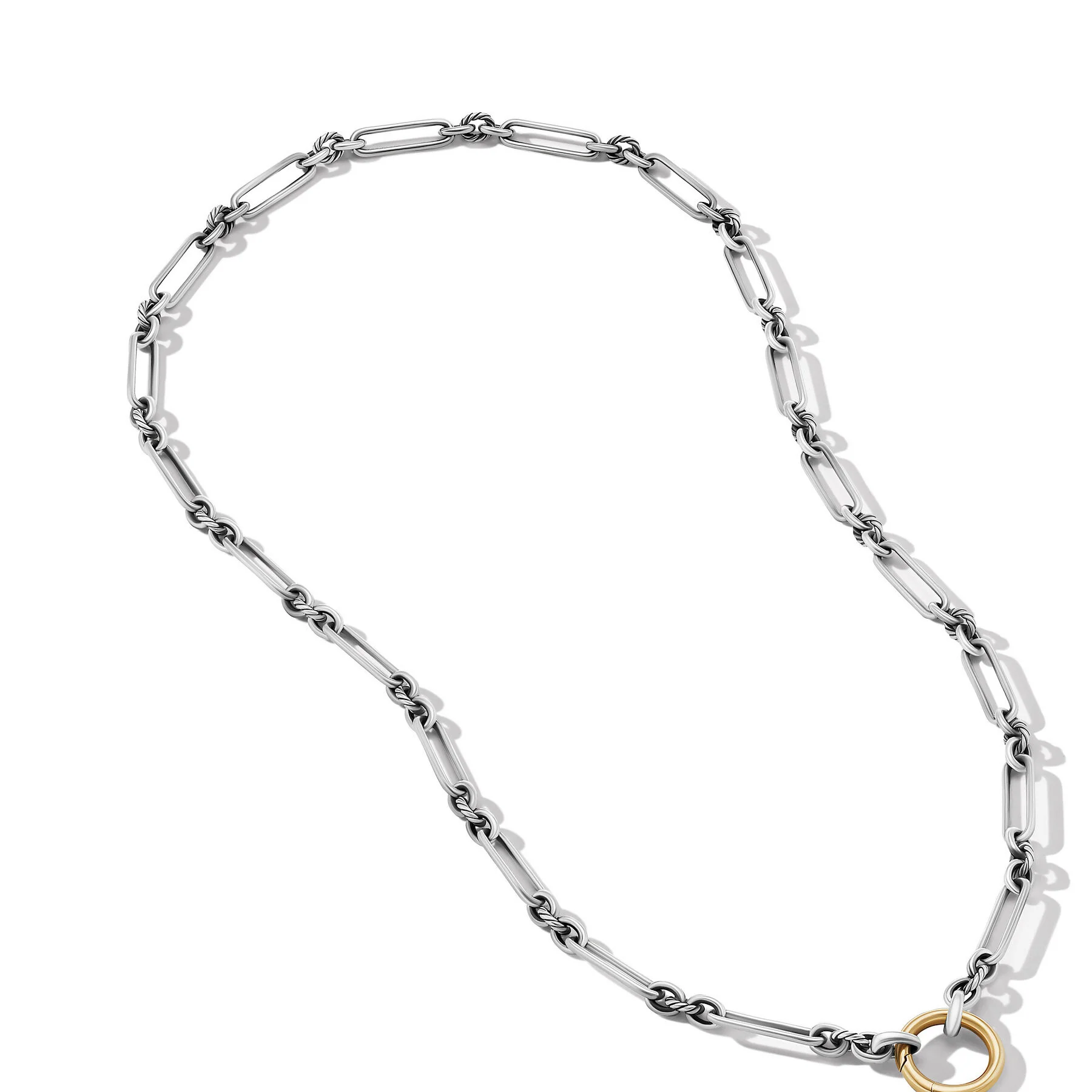David Yurman The Lexington Collection Necklaces & Pendant in Silver and 18-Karat Yellow Gold - Image 2