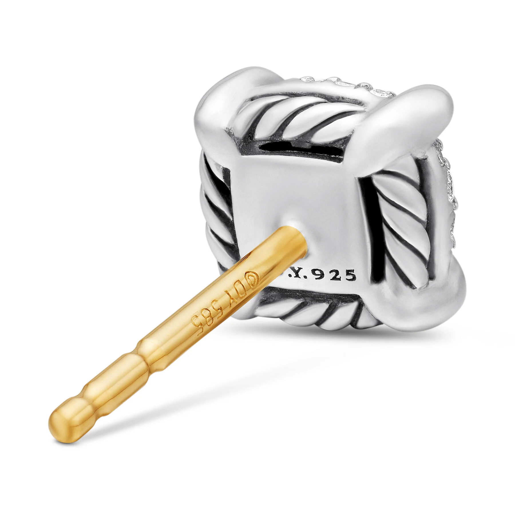 David Yurman The Châtelaine® Collection Earring in Sterling Silver - Image 3