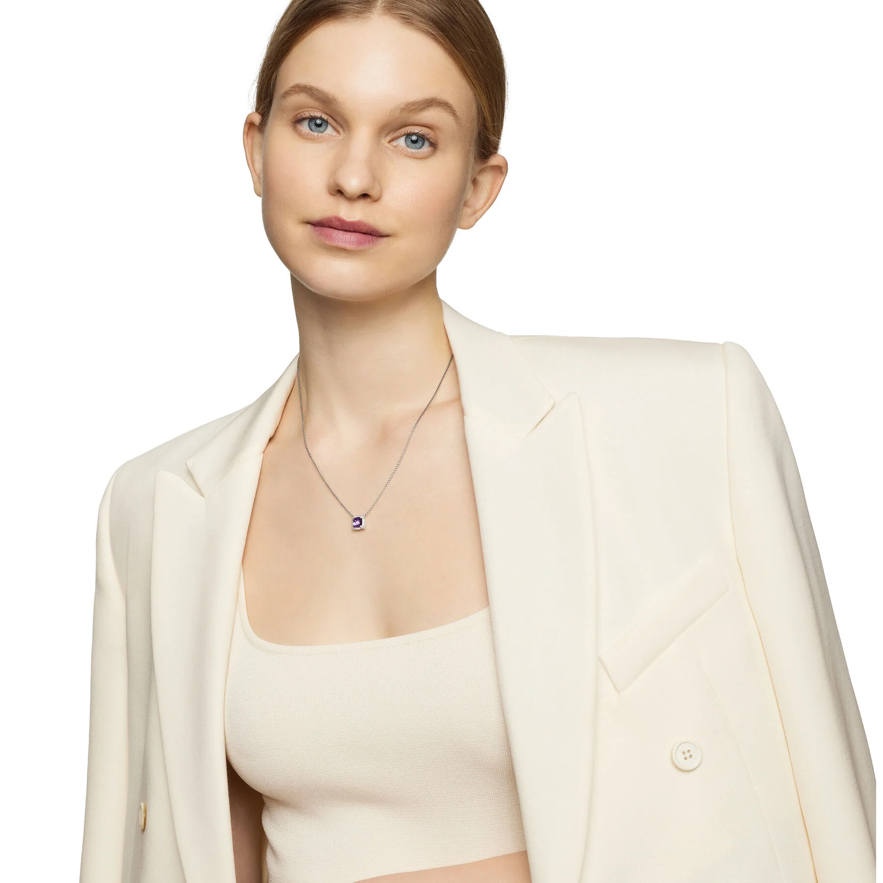David Yurman The Ch&acirc;telaine® Collection Necklaces & Pendant in Sterling Silver - Image 5