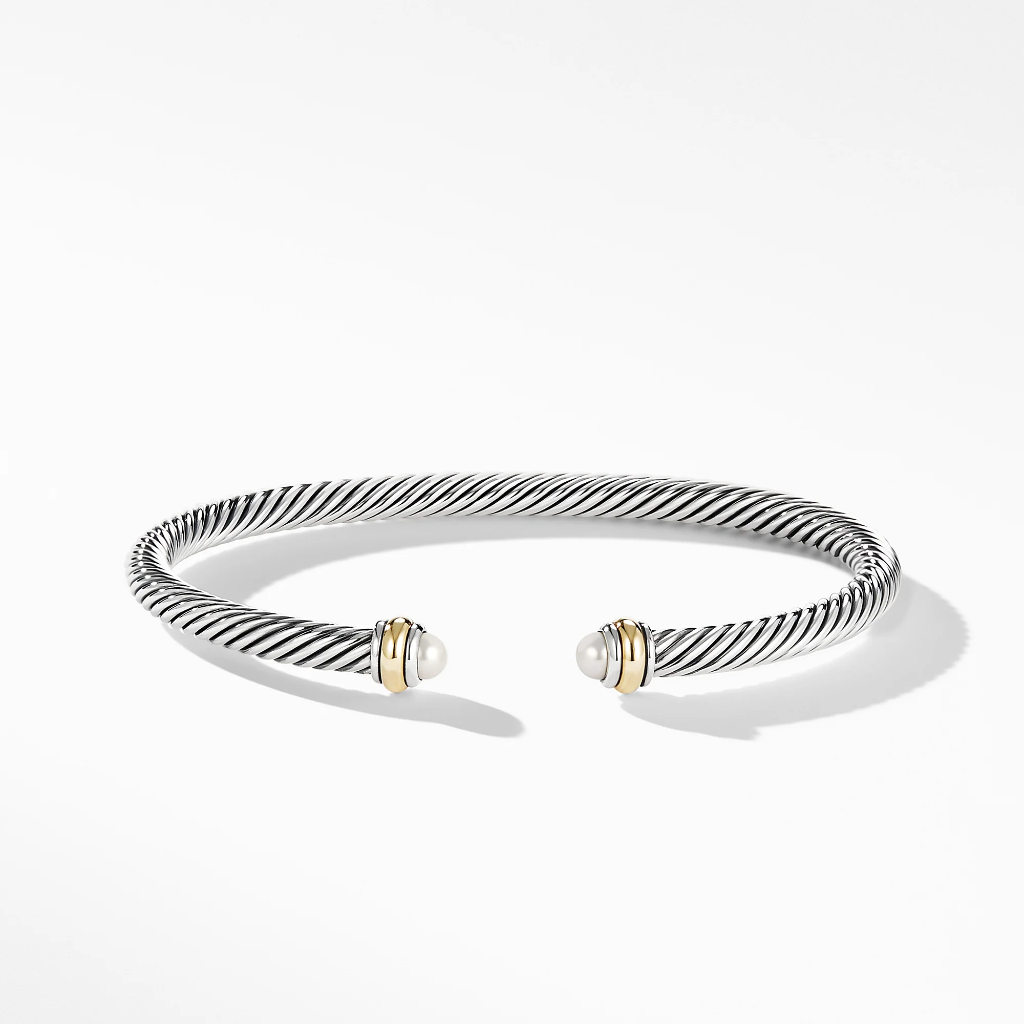 David Yurman  Bracelet in Silver and 18-Karat Yellow Gold - Image 2