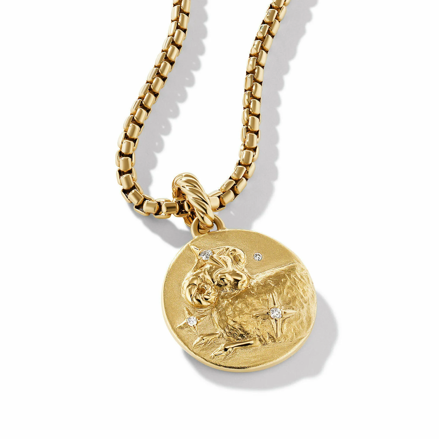 David Yurman The Amulets Collection Pendant in 18-Karat Yellow Gold - Image 3