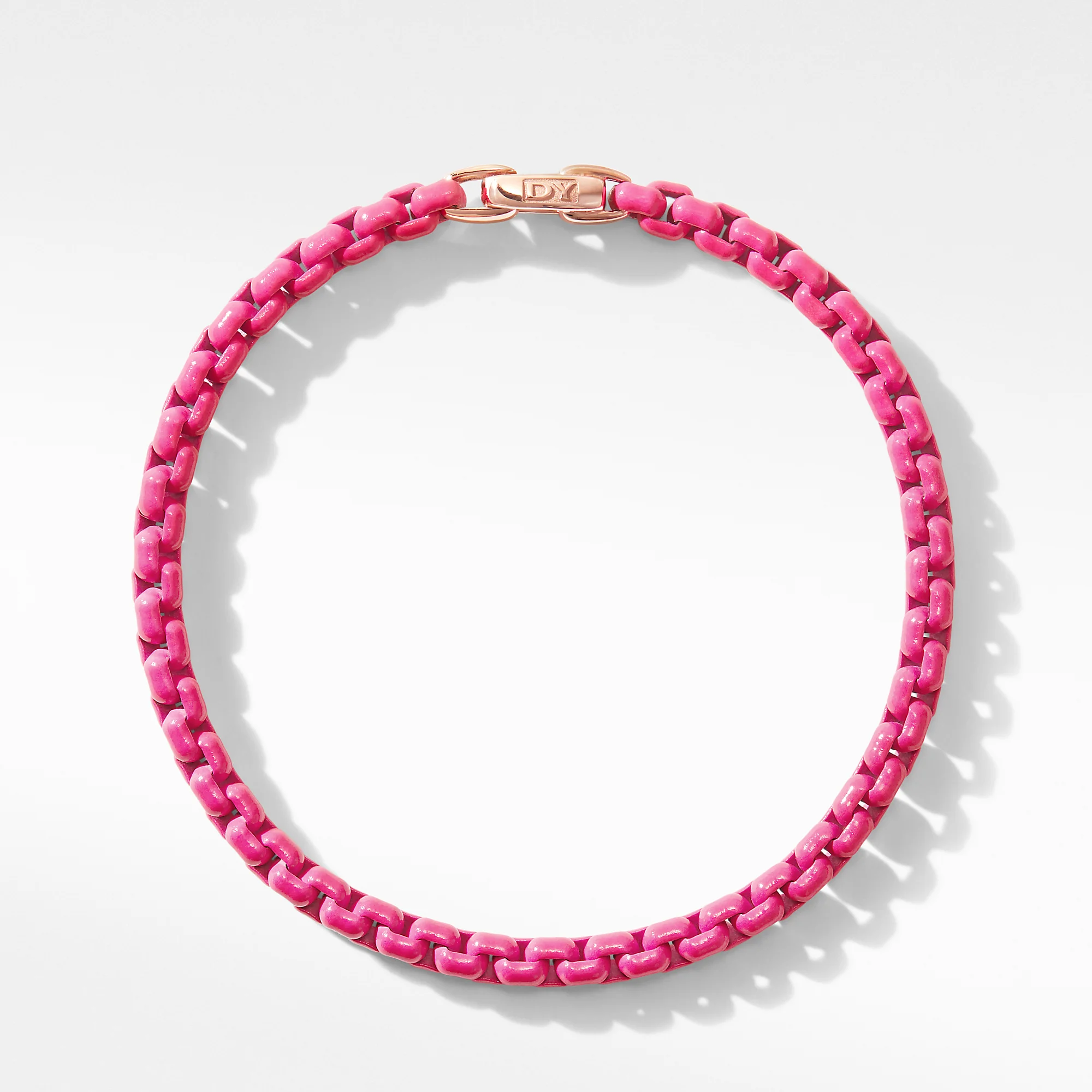 David Yurman The DY Bel Aire Collection Bracelet in Stainless Steel and 14-Karat Rose Gold - Image 2