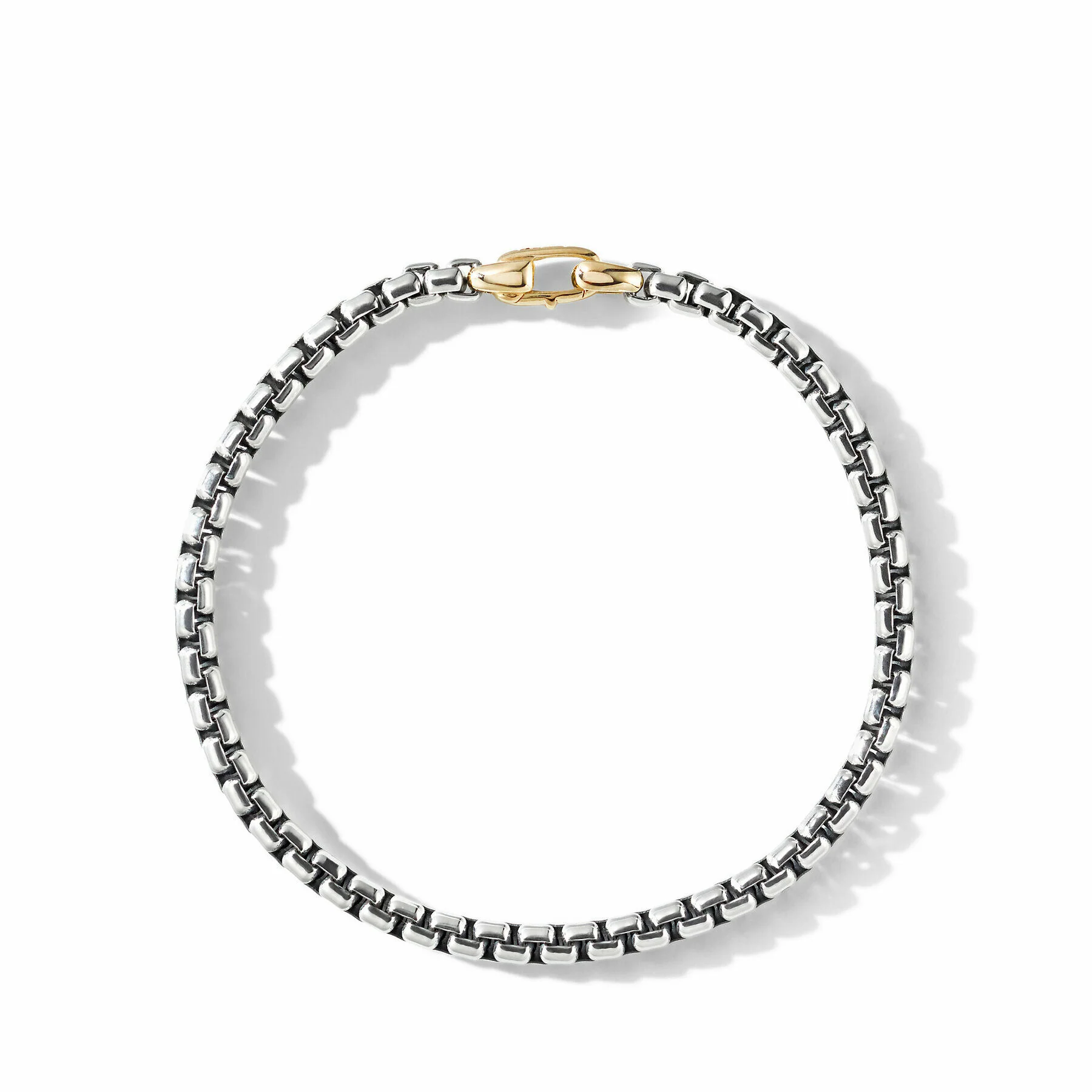 David Yurman The Chain Collection Bracelet in Silver and 14-Karat Yellow Gold - Image 2