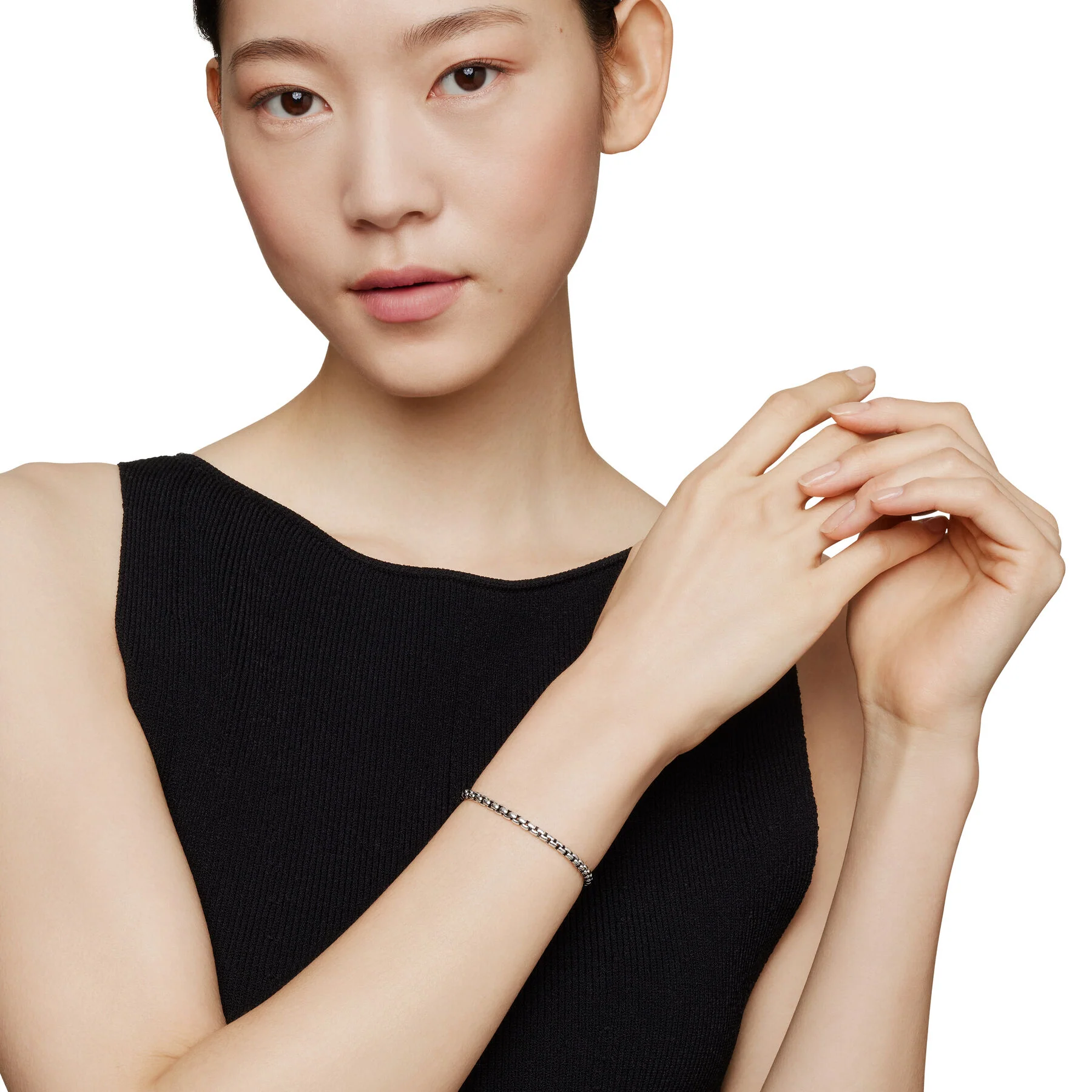 David Yurman The Chain Collection Bracelet in Silver and 14-Karat Yellow Gold - Image 5