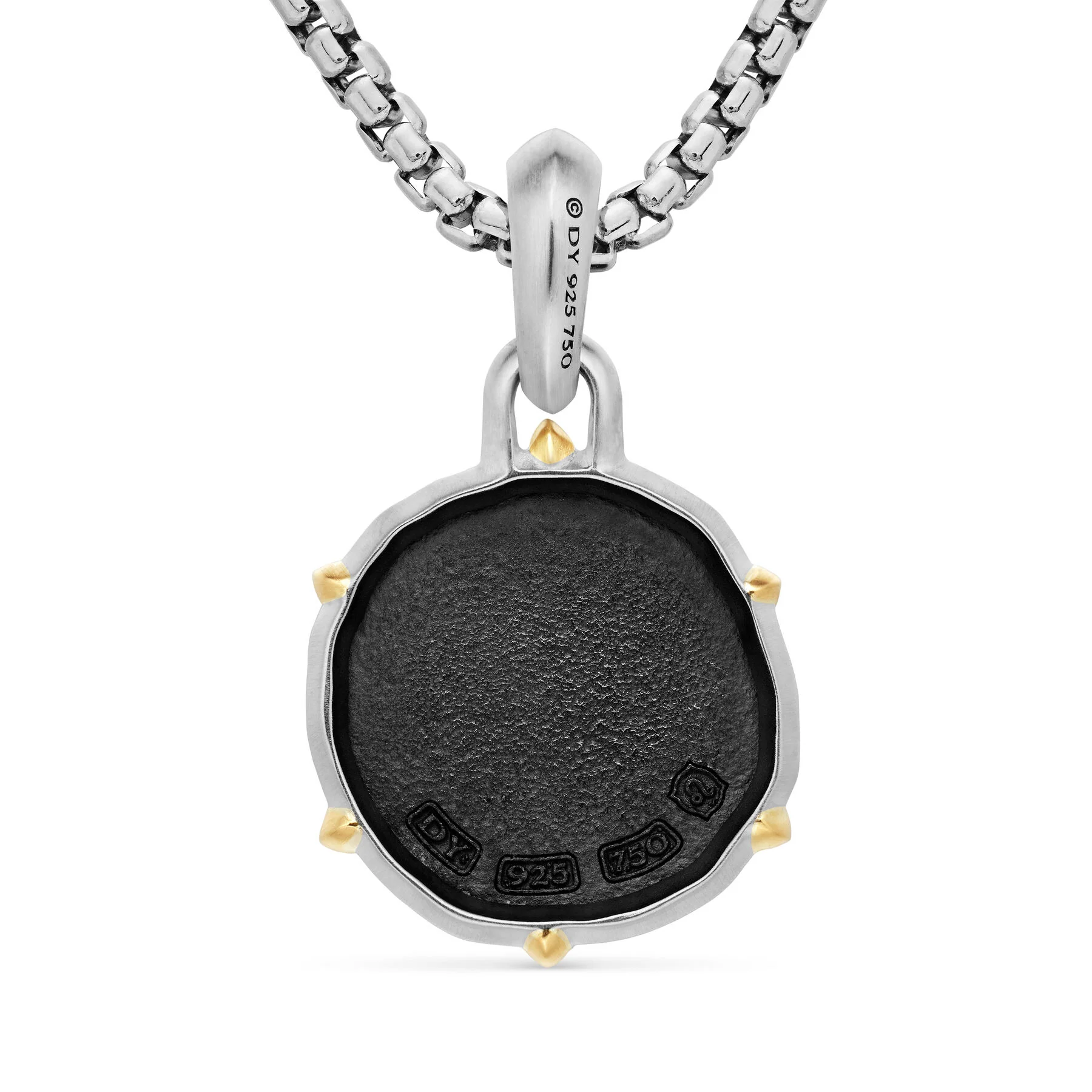 David Yurman The Amulets Collection Pendant in Silver and 18-Karat Yellow Gold - Image 3